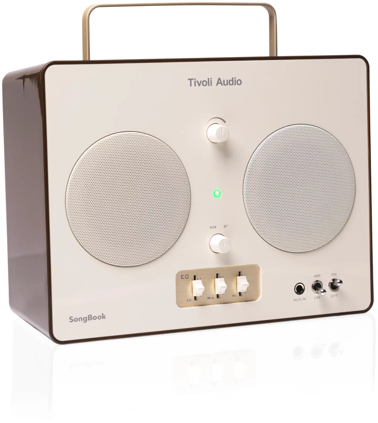 Tivoli Audio kannettava Bluetooth-kaiutin SongBook kerma/ruskea - 2