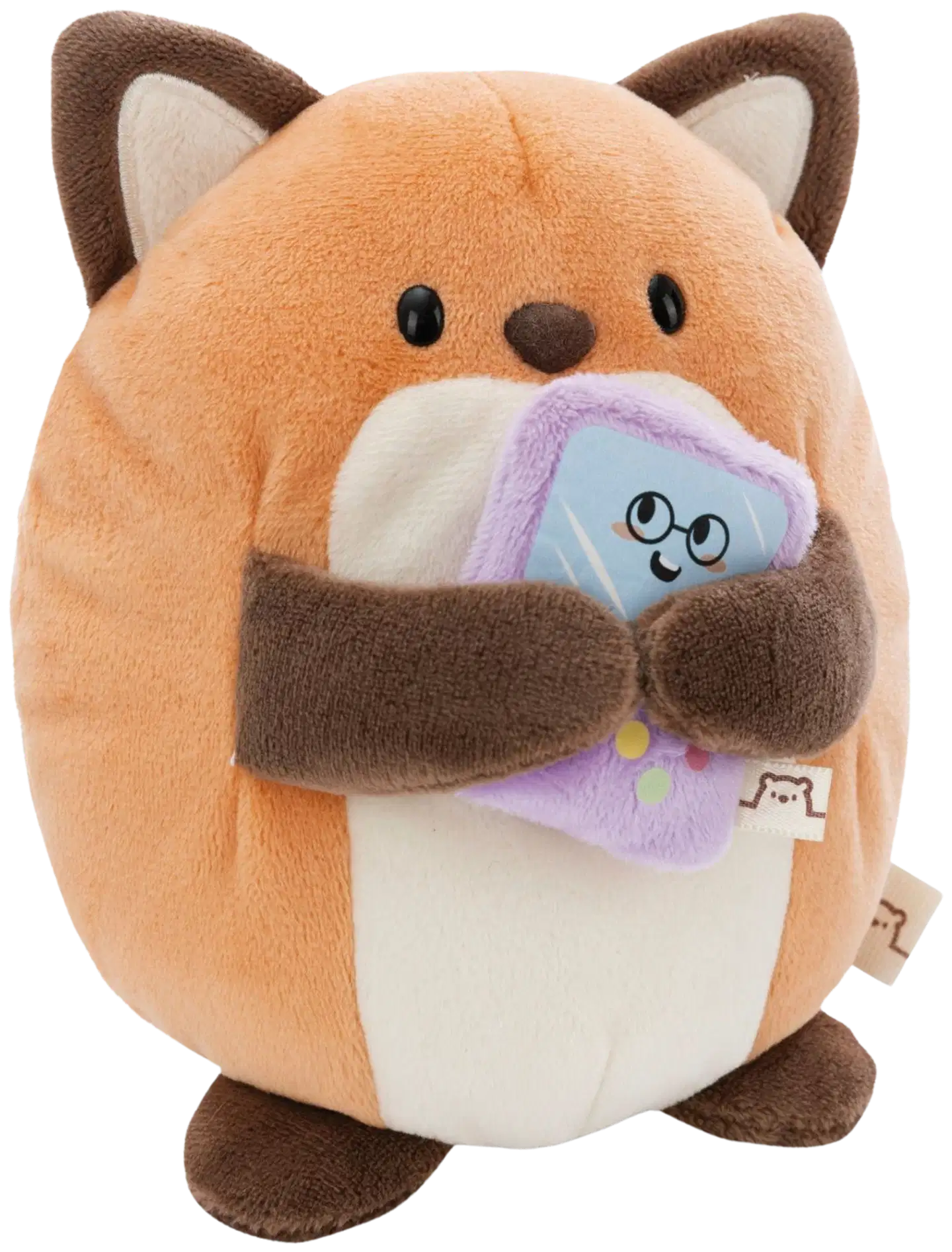 Mymochi pehmolelu Fox Geeks lahjalaatikossa 16 cm - 3