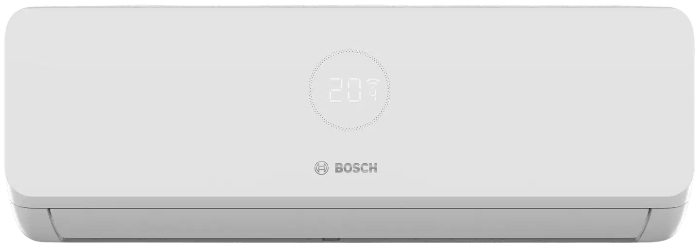 Bosch Climate 3200 w 26e viilentävä ilmalämpöpumppu valkoinen asennettuna - 1
