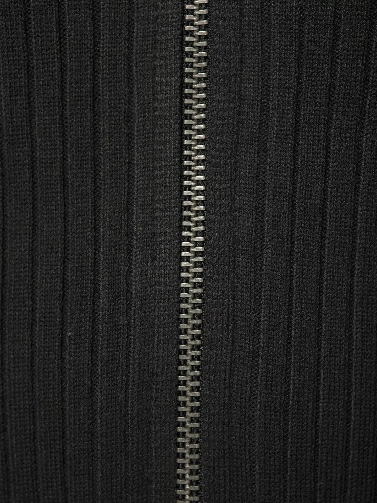 WKLY. naisten vetoketjullinen neuletakki 213W280255 - Black - 6