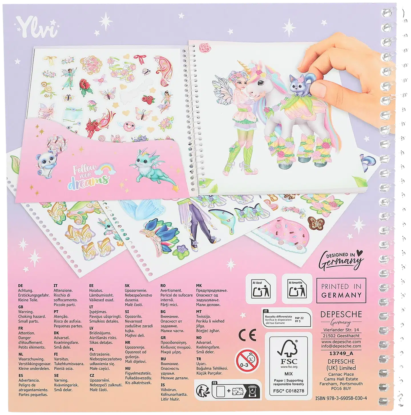 Ylvi tarrakirja Dress Me Up - 3