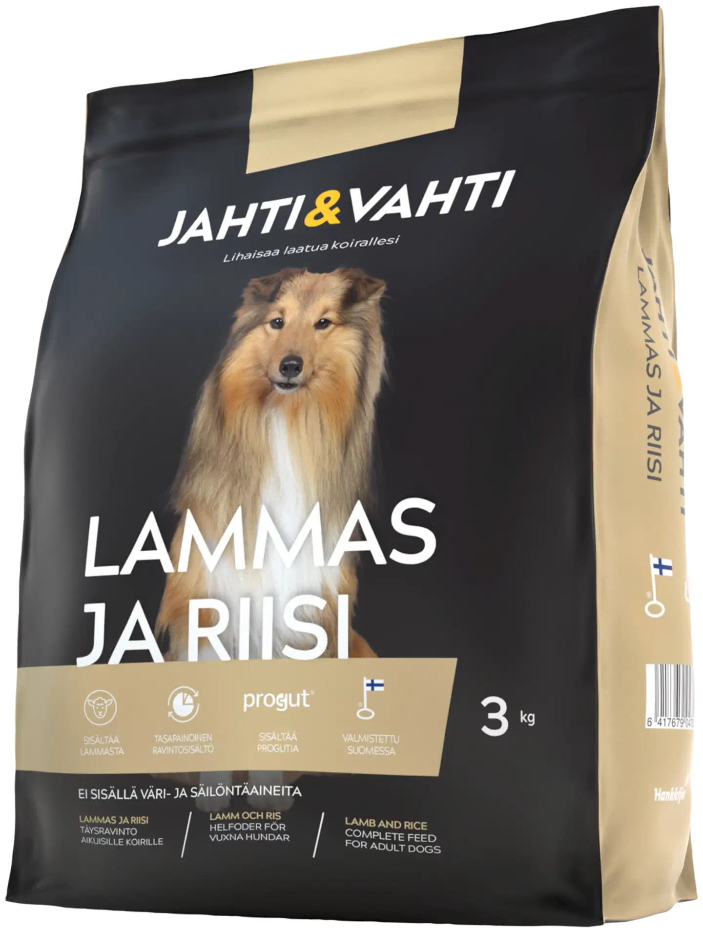 Jahti&Vahti Lammas ja Riisi 3 kg