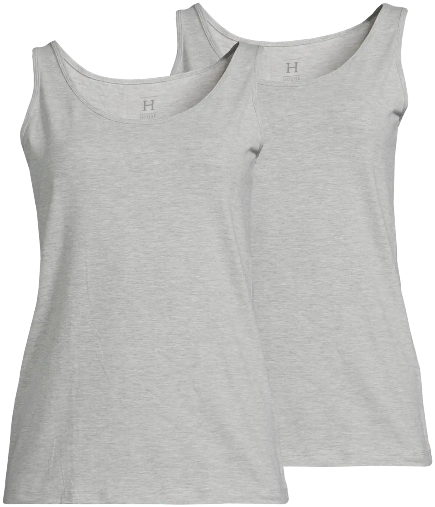 House naisten toppi Julia 2-pack - Grey - 1