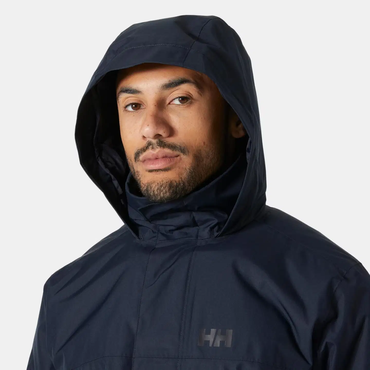 Helly Hansen miesten kevytvanutakki Vancouver INS Rain 54484 - Navy - 5