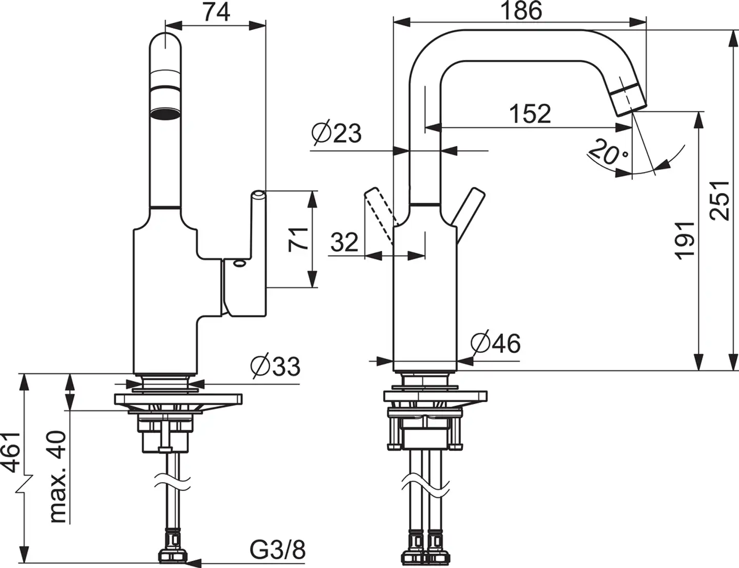 Oras Optima 2611AF pesuallashana - 3