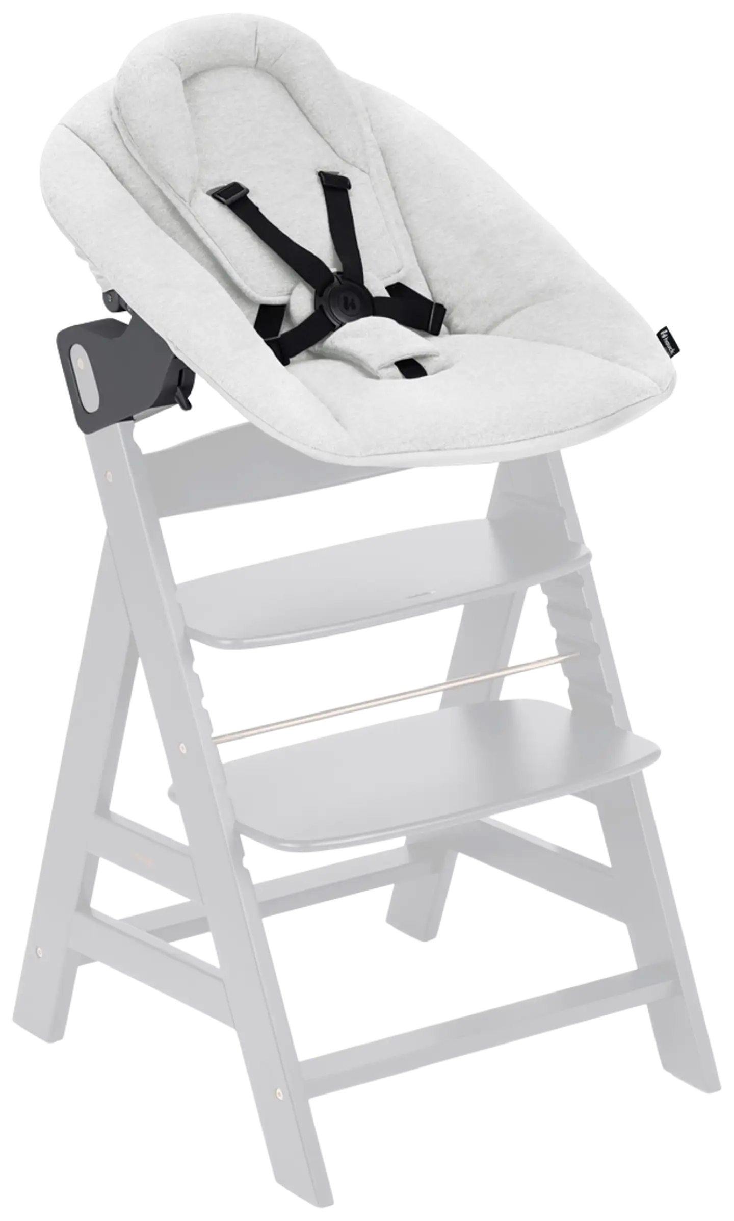 Hauck sitteri Alpha Bouncer Premium vaalean harmaa - 6