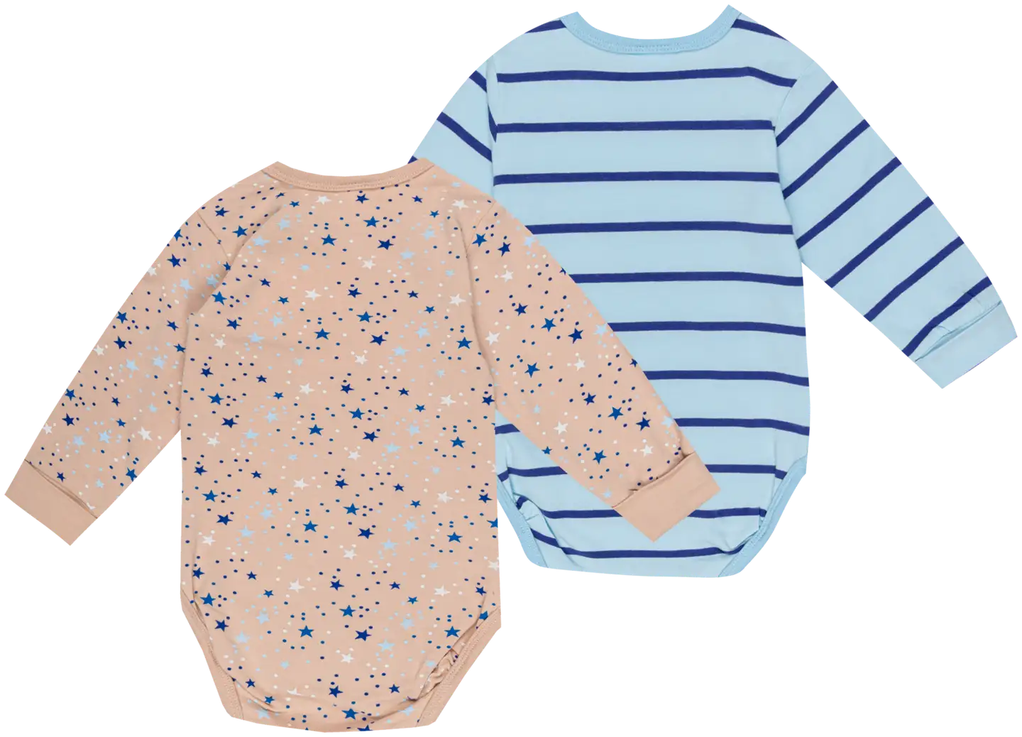 Ciraf vauvojen body Tähti & Raita 2-pack - blue stars - 2