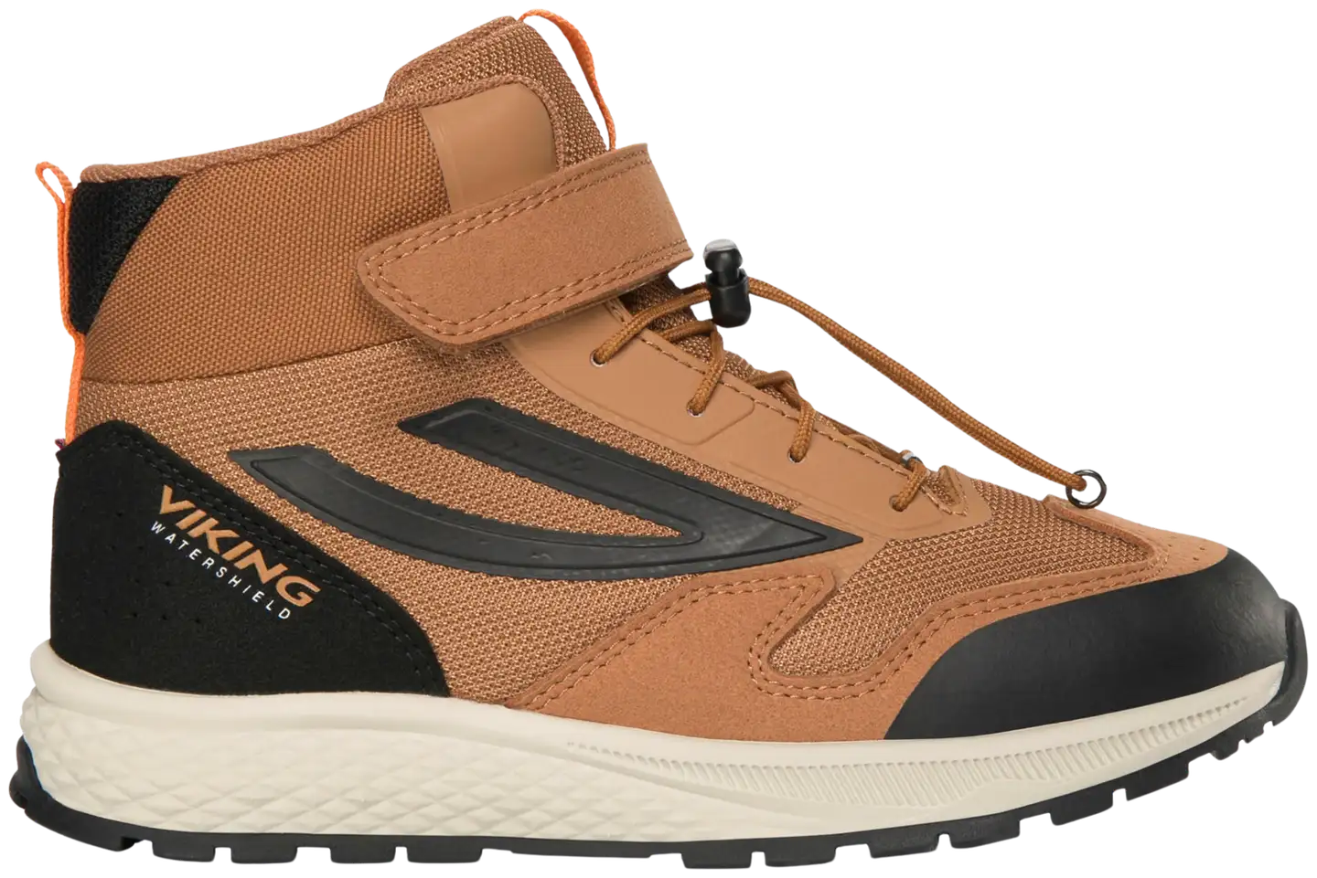 Viking lasten vedenpitävä ulkoilukenkä Century Mid - Camel - 1