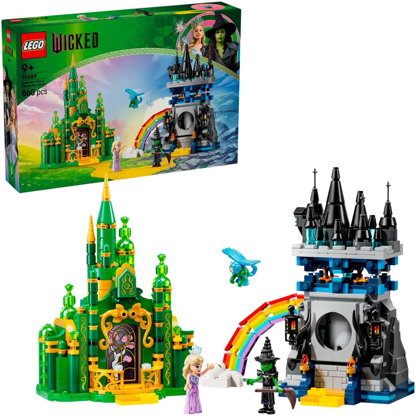 LEGO® Wicked 75689 Emerald City ja Kiamo Ko ‑linna - 1