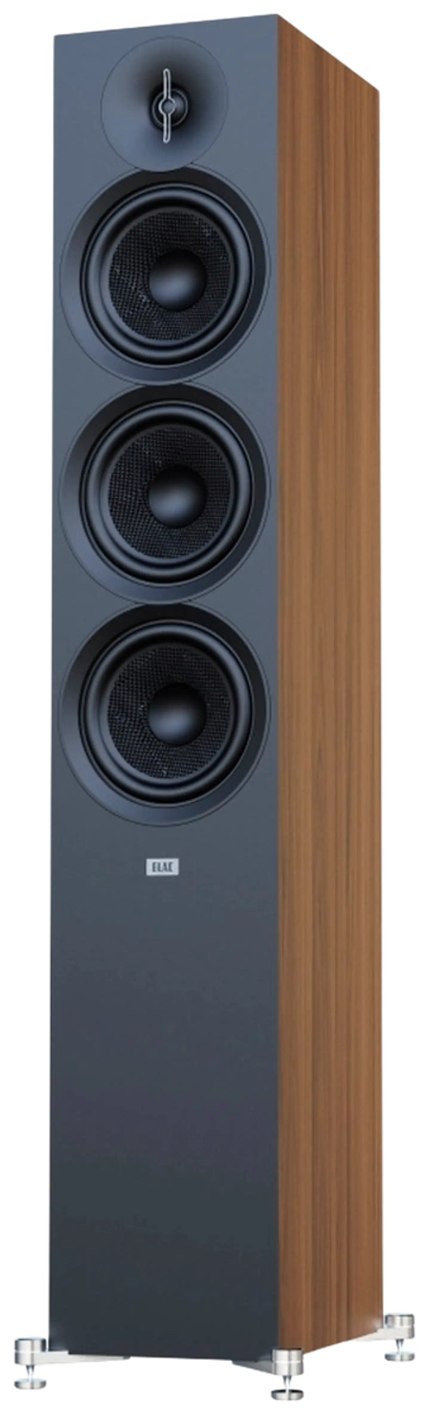 ELAC lattiakaiutinpari Debut F6.3 pähkinä