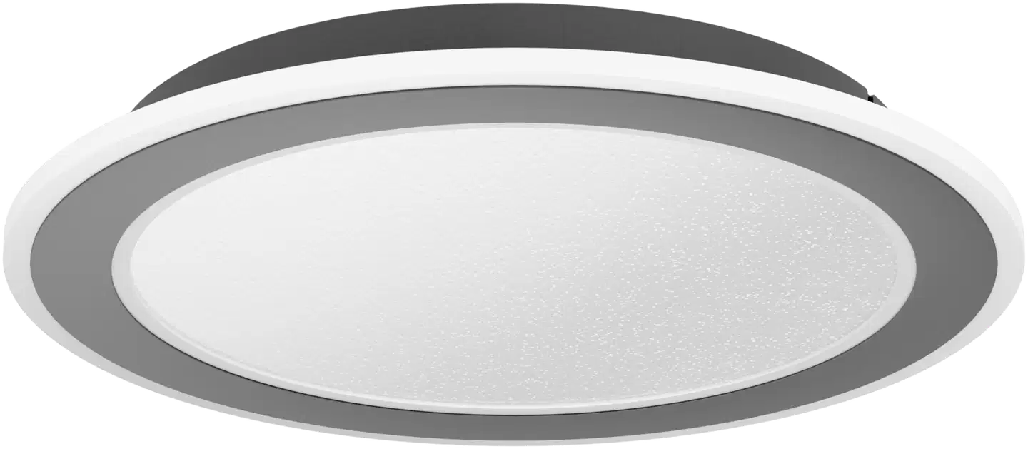 EGLO kattovalaisin Macchioni LED 20W CCT 38 cm musta/valkoinen - 1