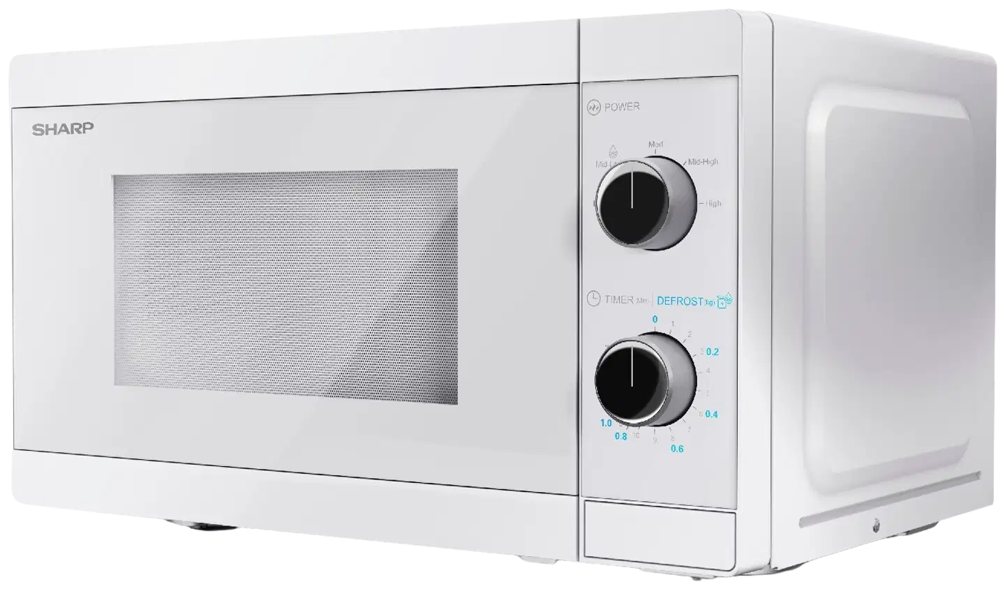 Sharp mikroaaltouuni YC-MS01EC valkoinen - 3