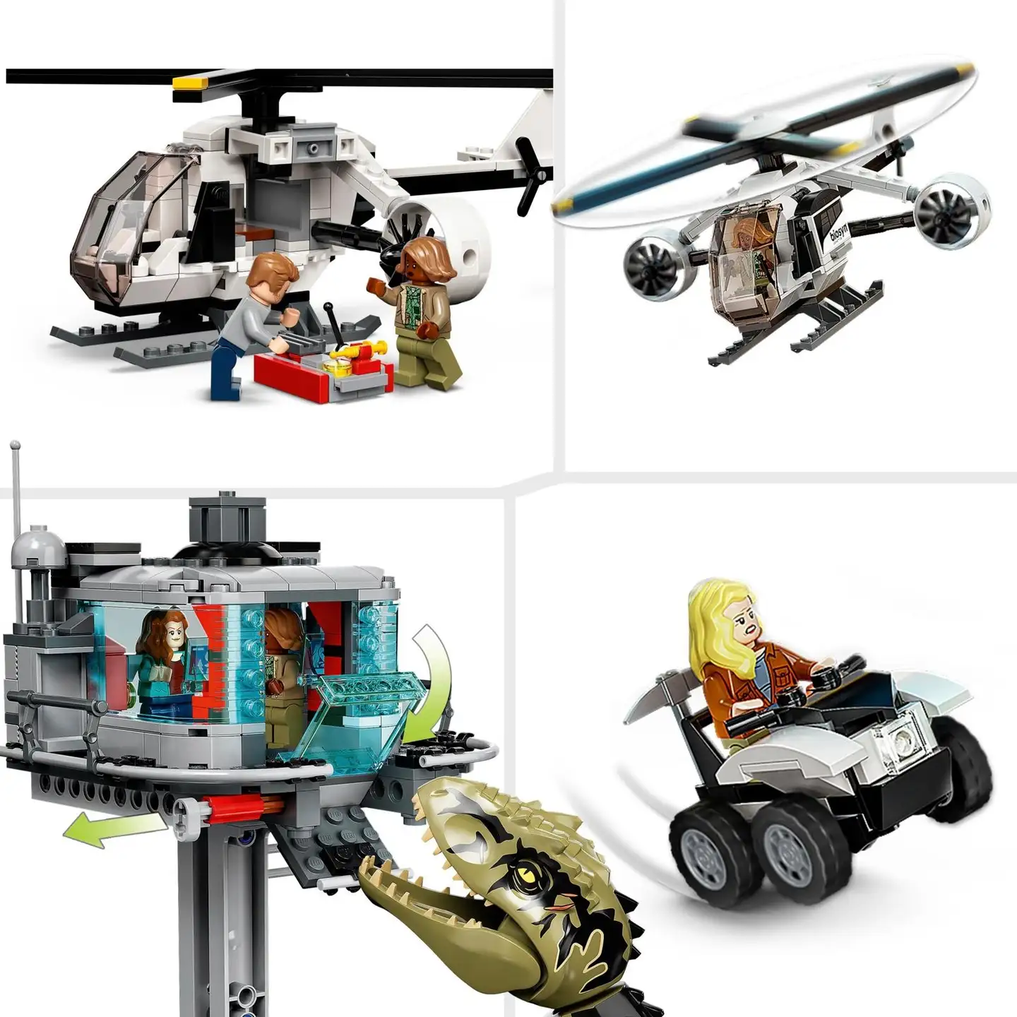 LEGO® Jurassic World 76949 Giganotosauruksen ja Therizinosauruksen hyökkäys - 3