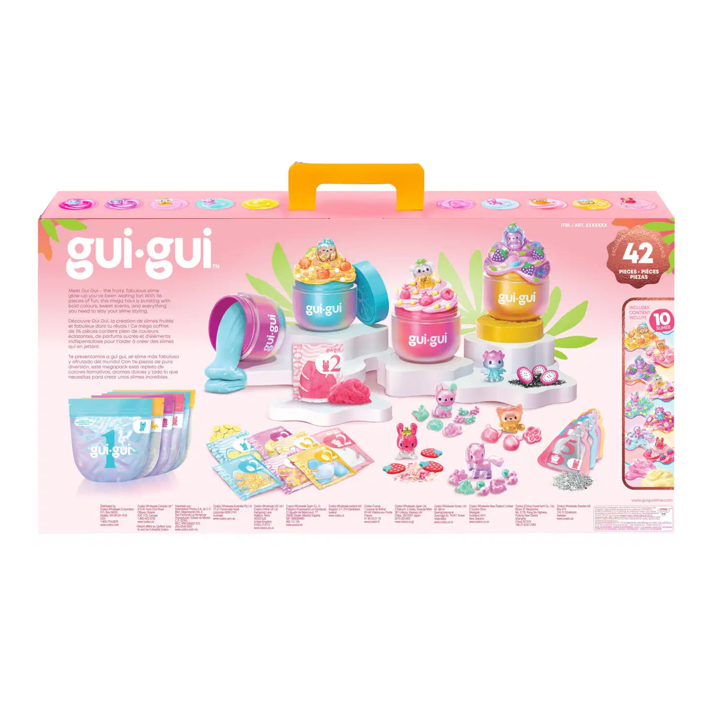 Gui Gui Tropical Slime lima jättipakkaus 129 osaa - 3