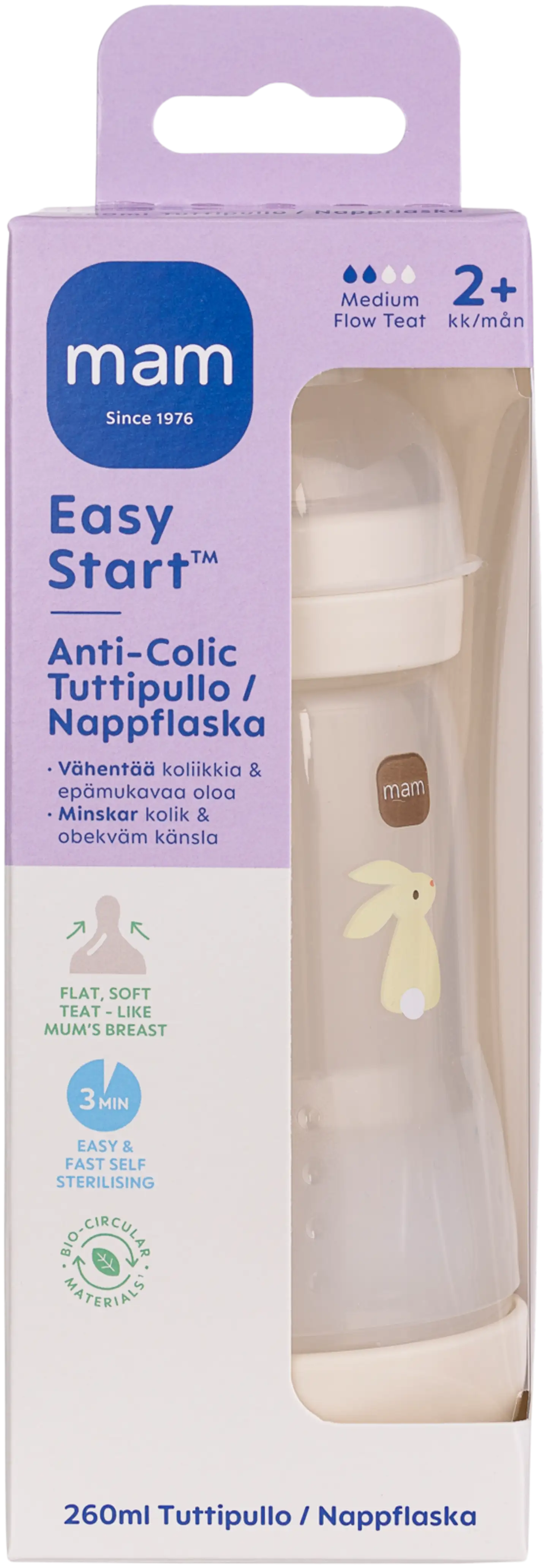 MAM Easy Start - Anti-Colic 260ml tuttipullo