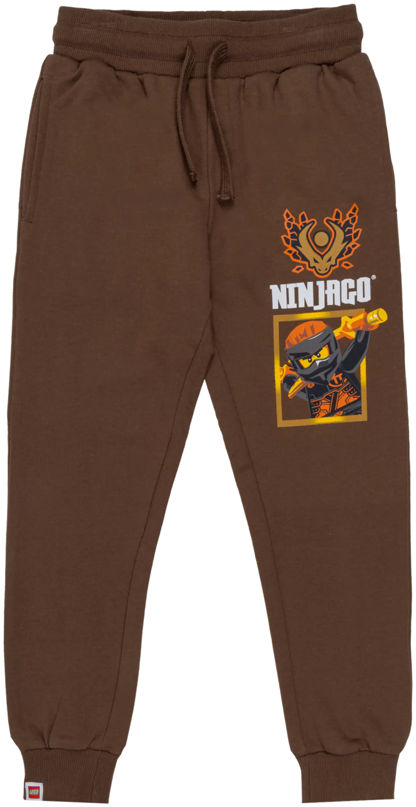 LEGO lasten collegehousut A9-0583 - Brown - 1