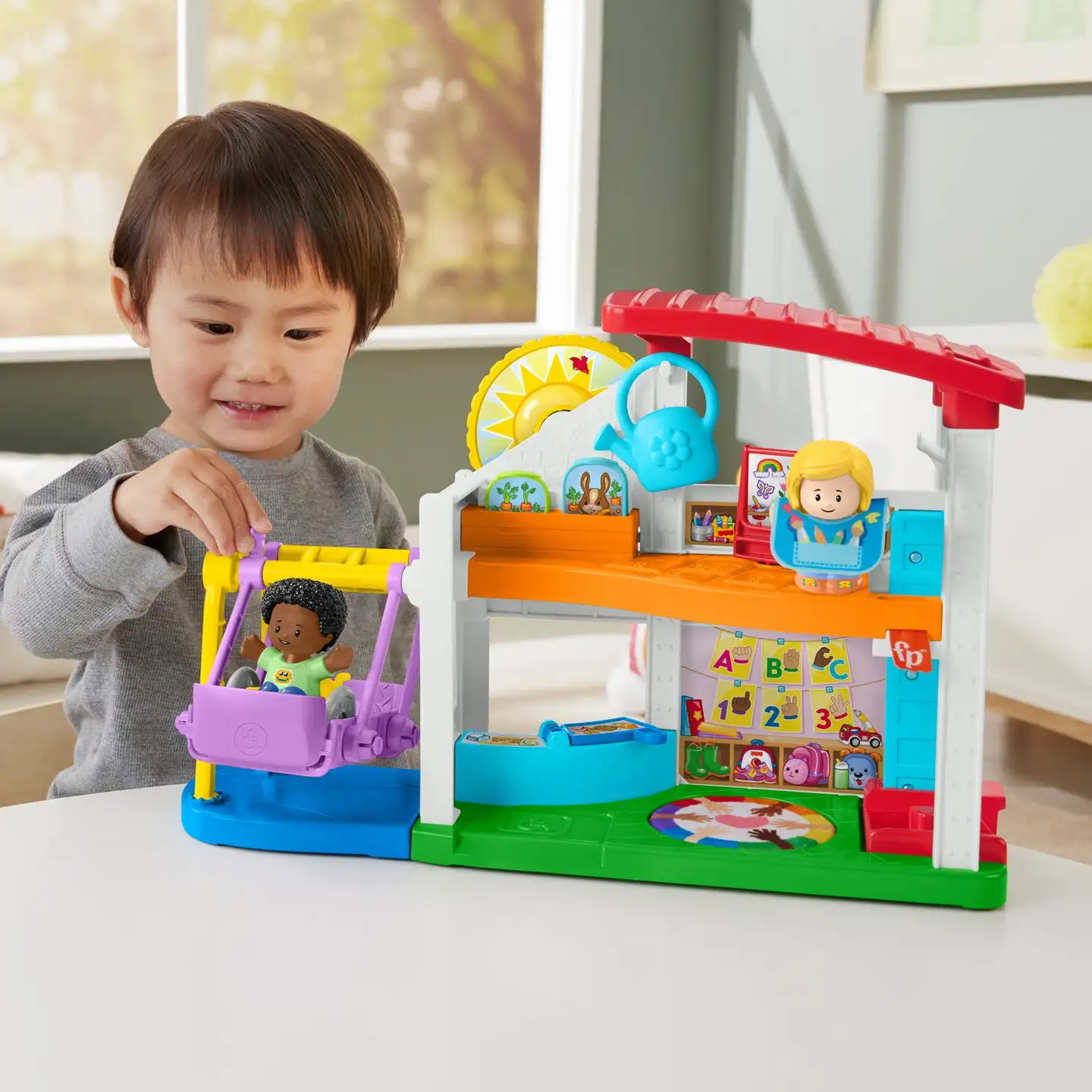 Fisher-Price Little People Play Together School -koulutalo - 5