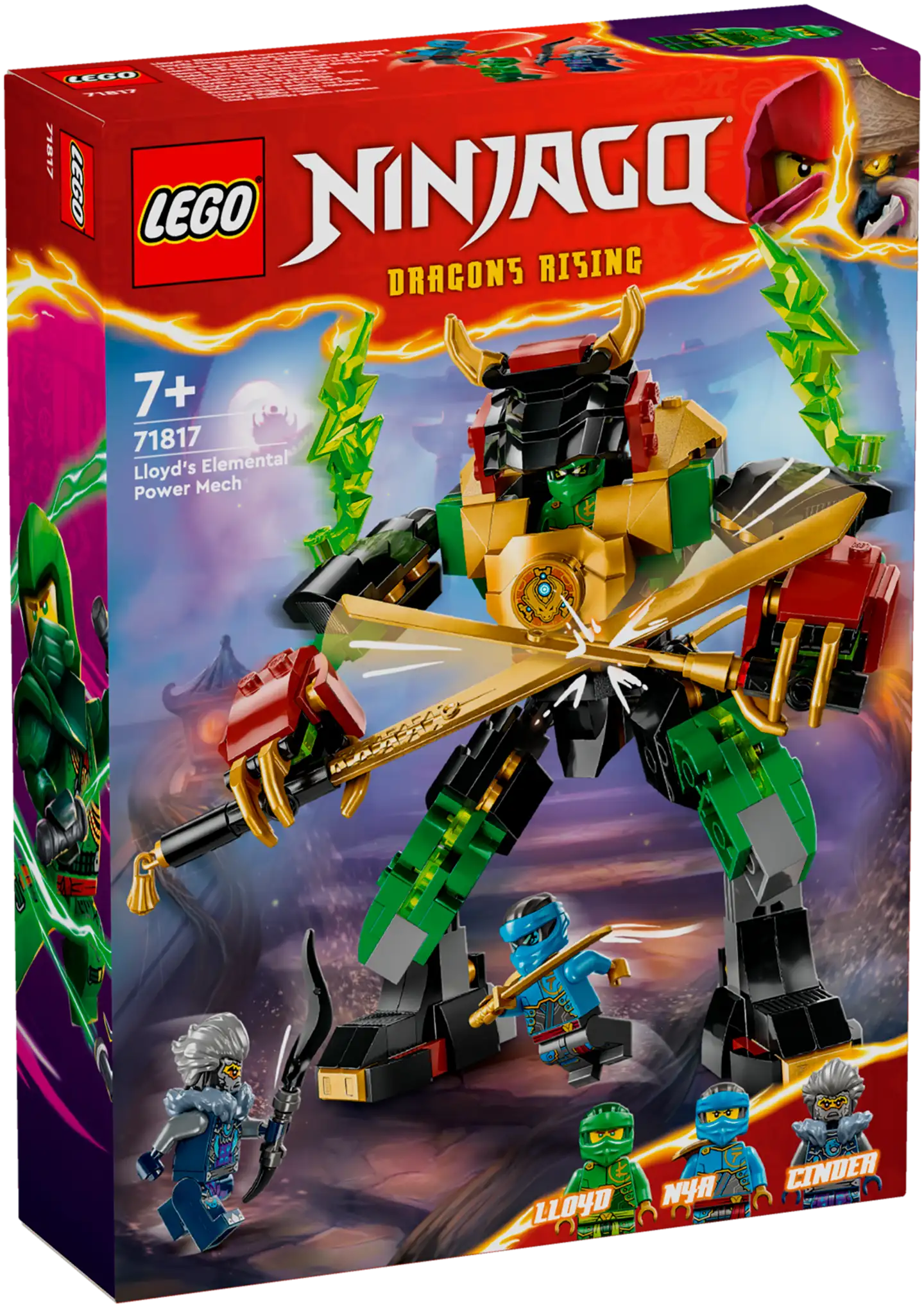 LEGO® Ninjago 71817 Lloydin elementaalivoiman robottiasu - 1