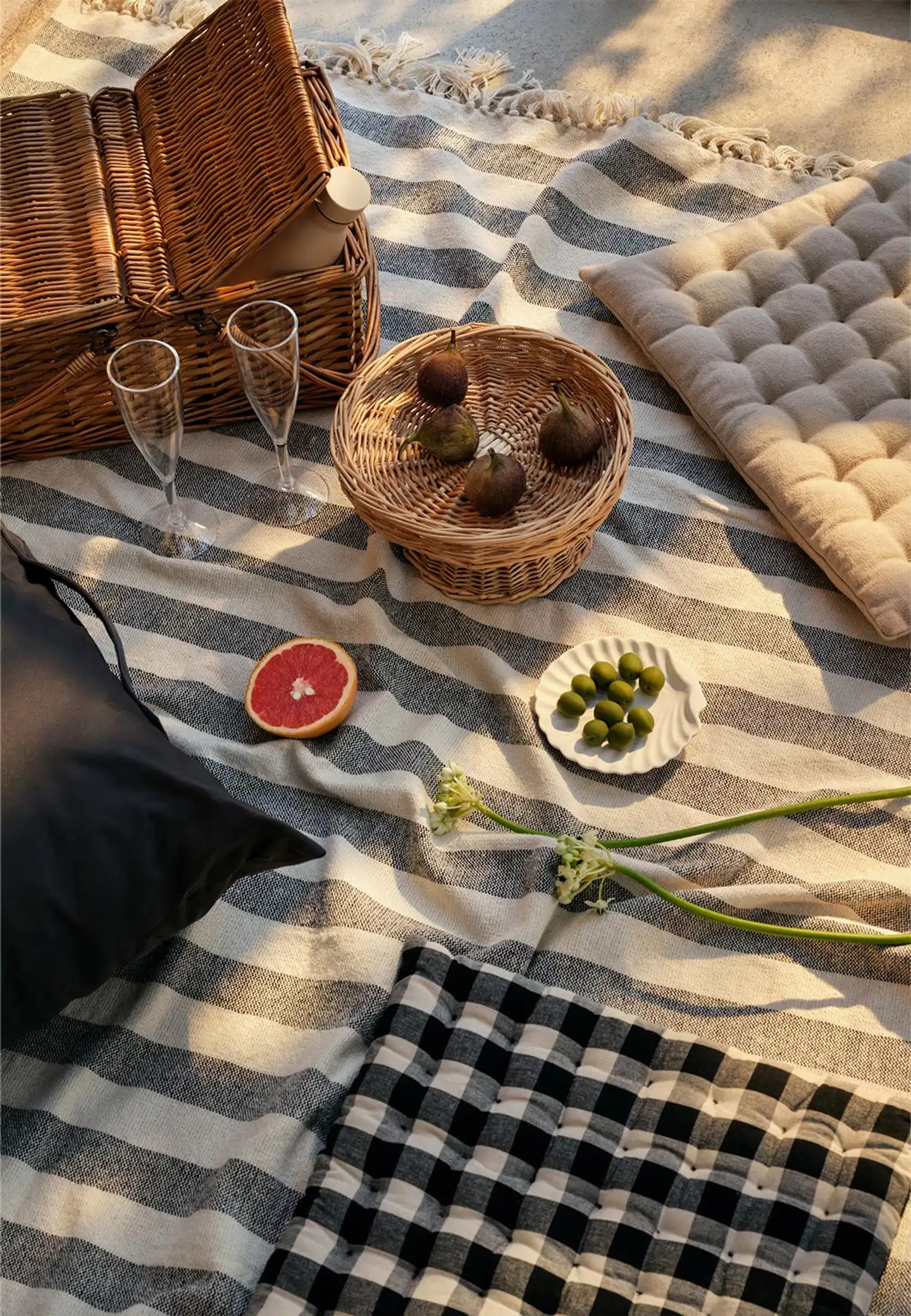 Åhléns Home piknikkori 38x29x18 cm Natural - 5