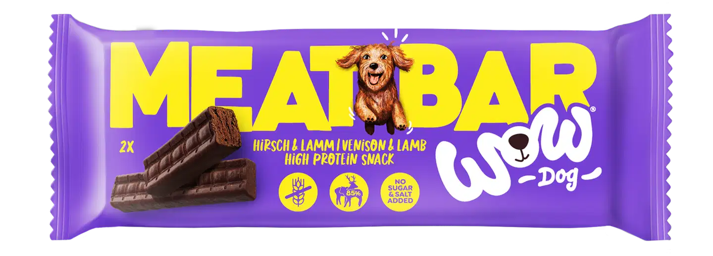 WOW DOG Meat Bar Peura & lammas 40 g