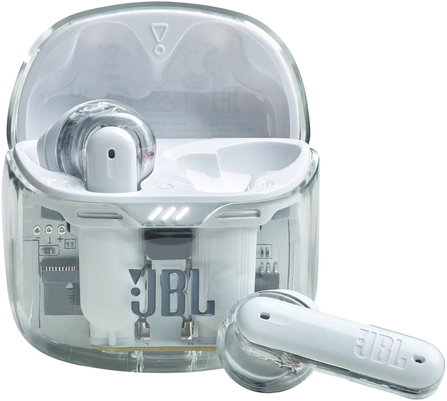 JBL Tune Flex Bluetooth in-ear vastamelunappikuulokkeet ghost white - 5