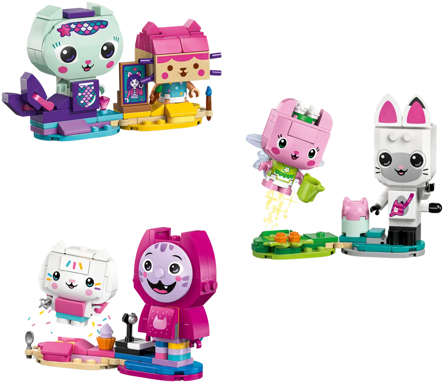 LEGO® Gabby's Dollhouse 11215 Gabbyn palikoista rakennettavat kissaystävät - 3