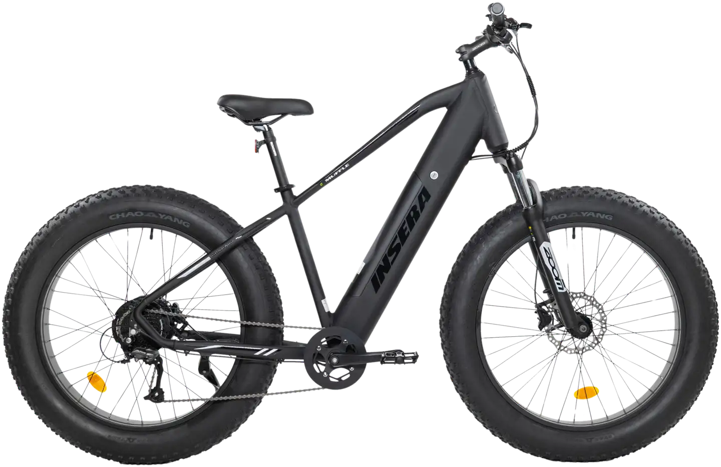 Insera e-Muffle 26" Sähköpyörä fatbike 9-vaihdetta runko 48 cm - 1