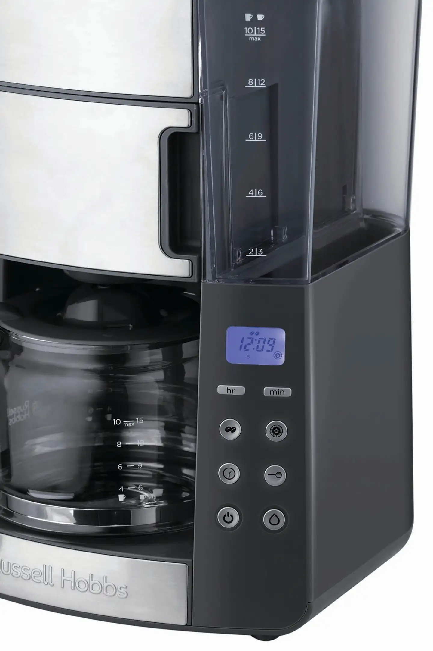 Russell Hobbs kahvinkeitin kahvimyllyllä Grind & Brew 25610-56 - 4