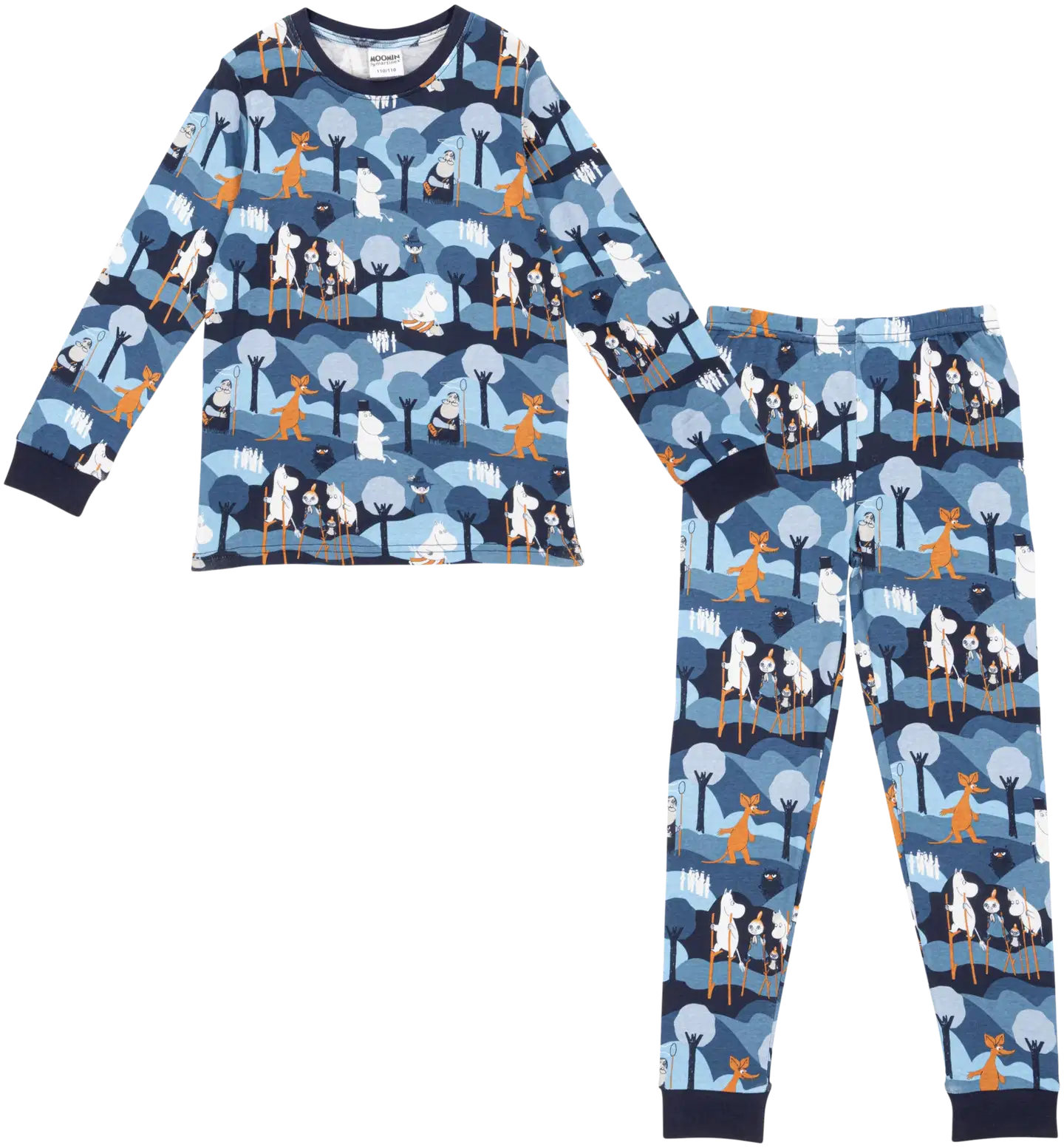Muumi lasten pyjama Seikkailu 592939 - sininen - 1