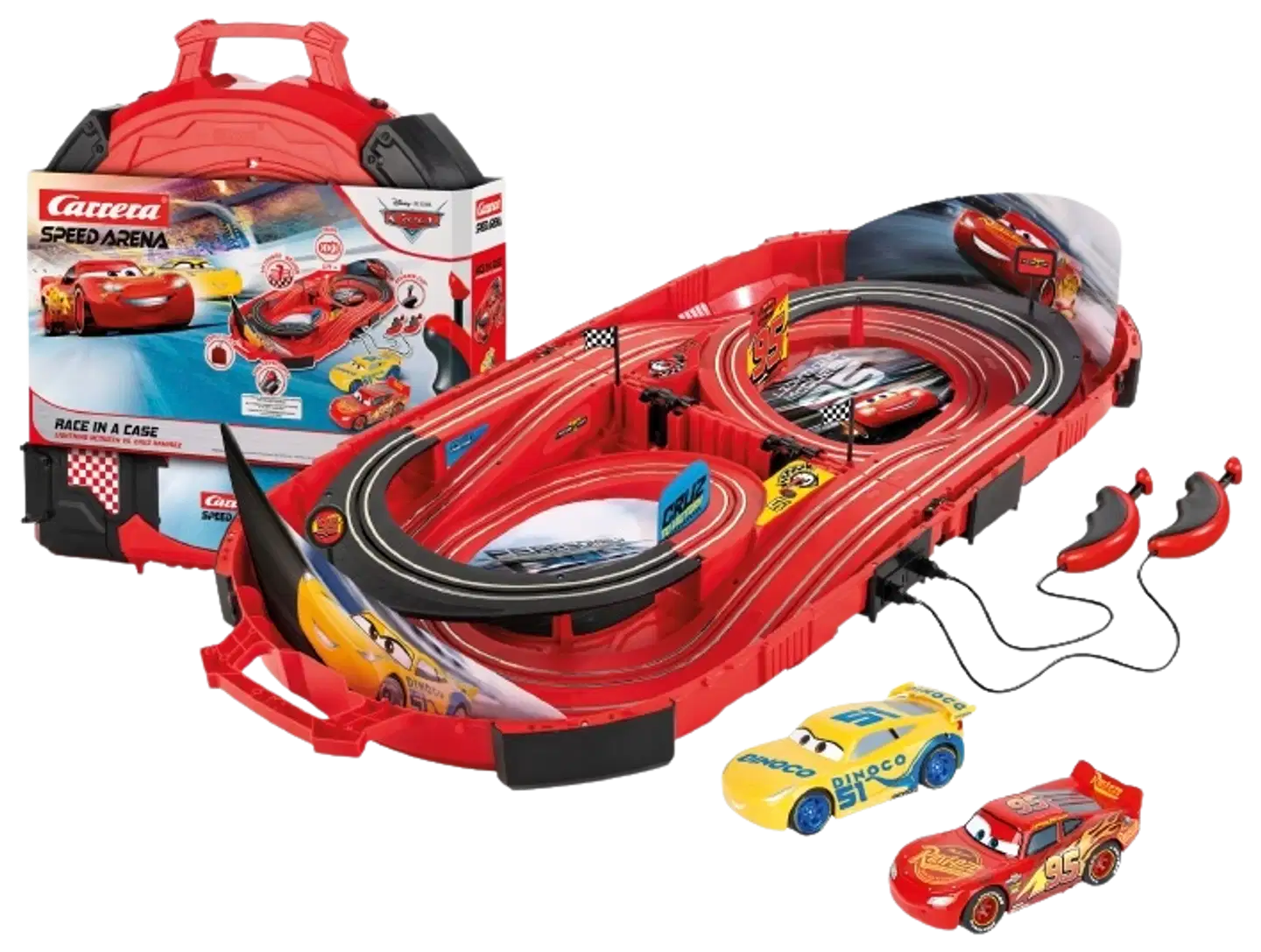 Carrera autorata Speed Arena Disney Pixar Cars
