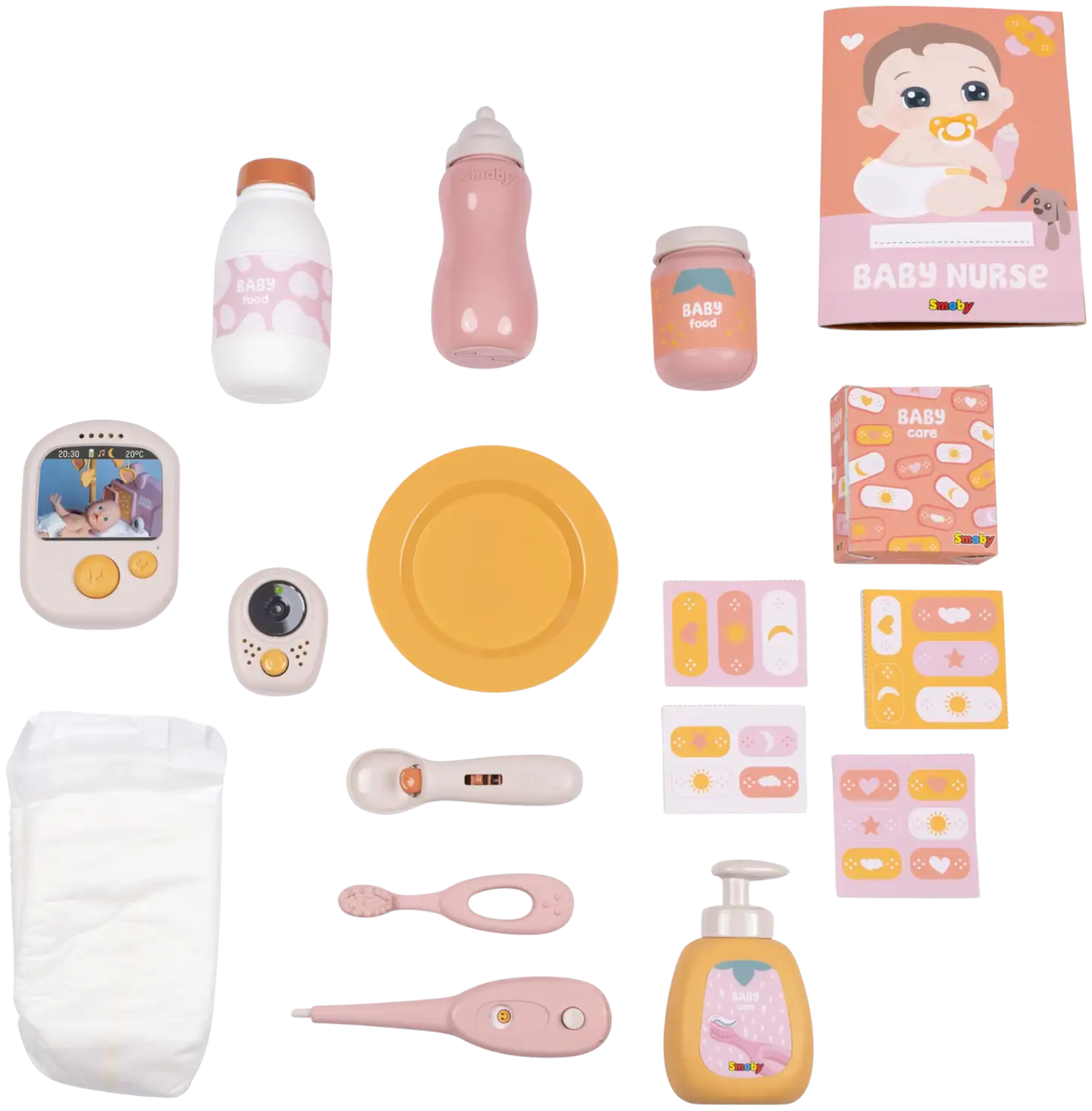 Smoby Baby Nurse Nuken Cocoon 3in1 lepo- ja virikenurkkaus - 2