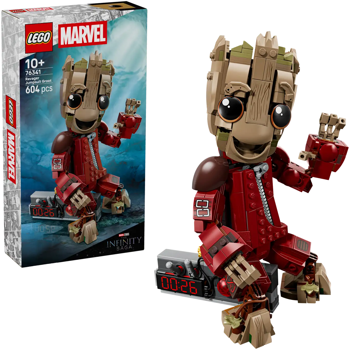 LEGO® Super Heroes Marvel 76341 Groot Ravager-asussa - 1