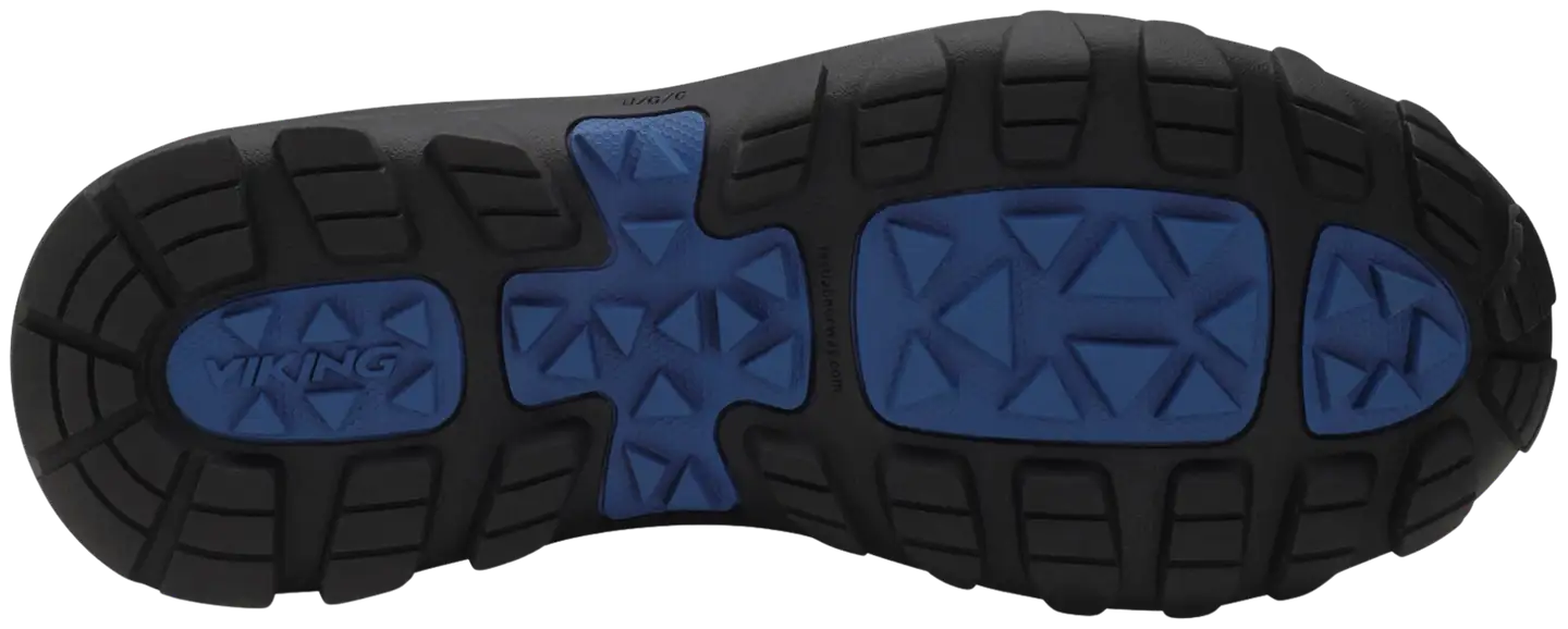 Viking miesten talvikenkä Constrictor 3 High WP BOA - Black/silver - 2