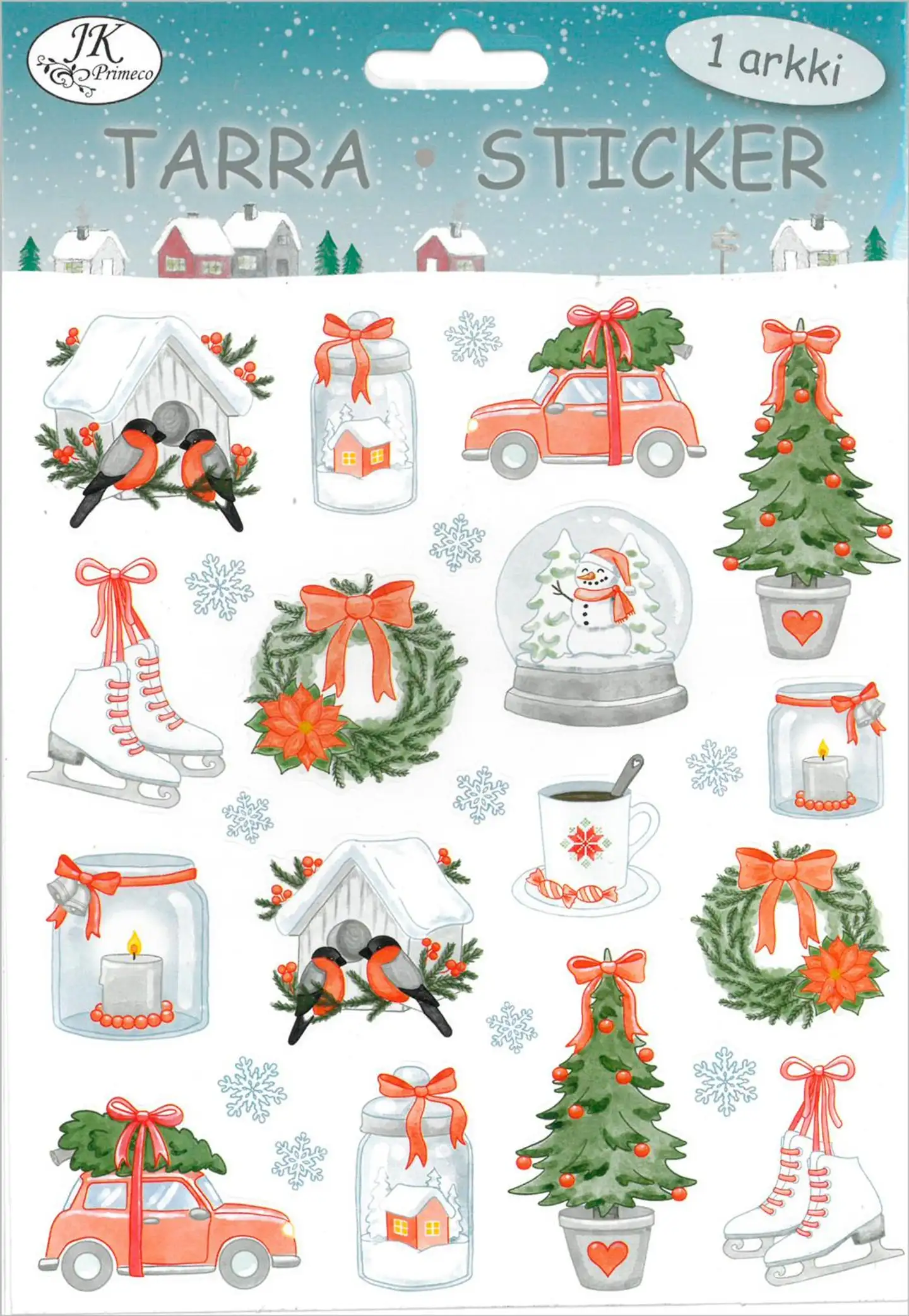 J.K. Primeco Tarra-arkki joulukoriste