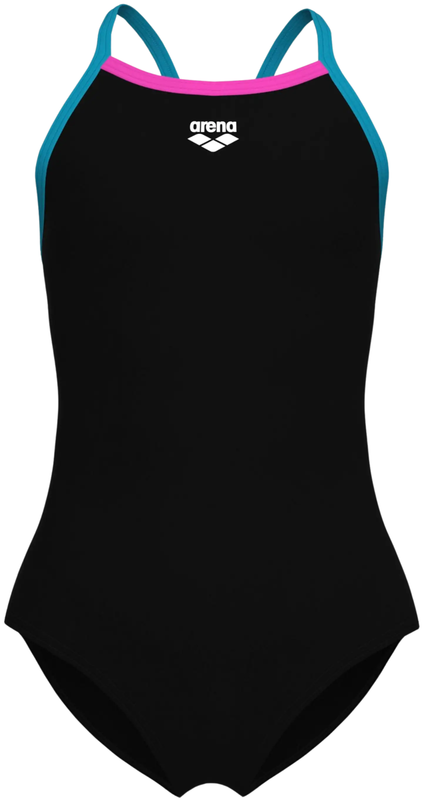 arena lasten uimapuku Light Drop Solid - Black-Eyeblush-Shocking Pink - 8