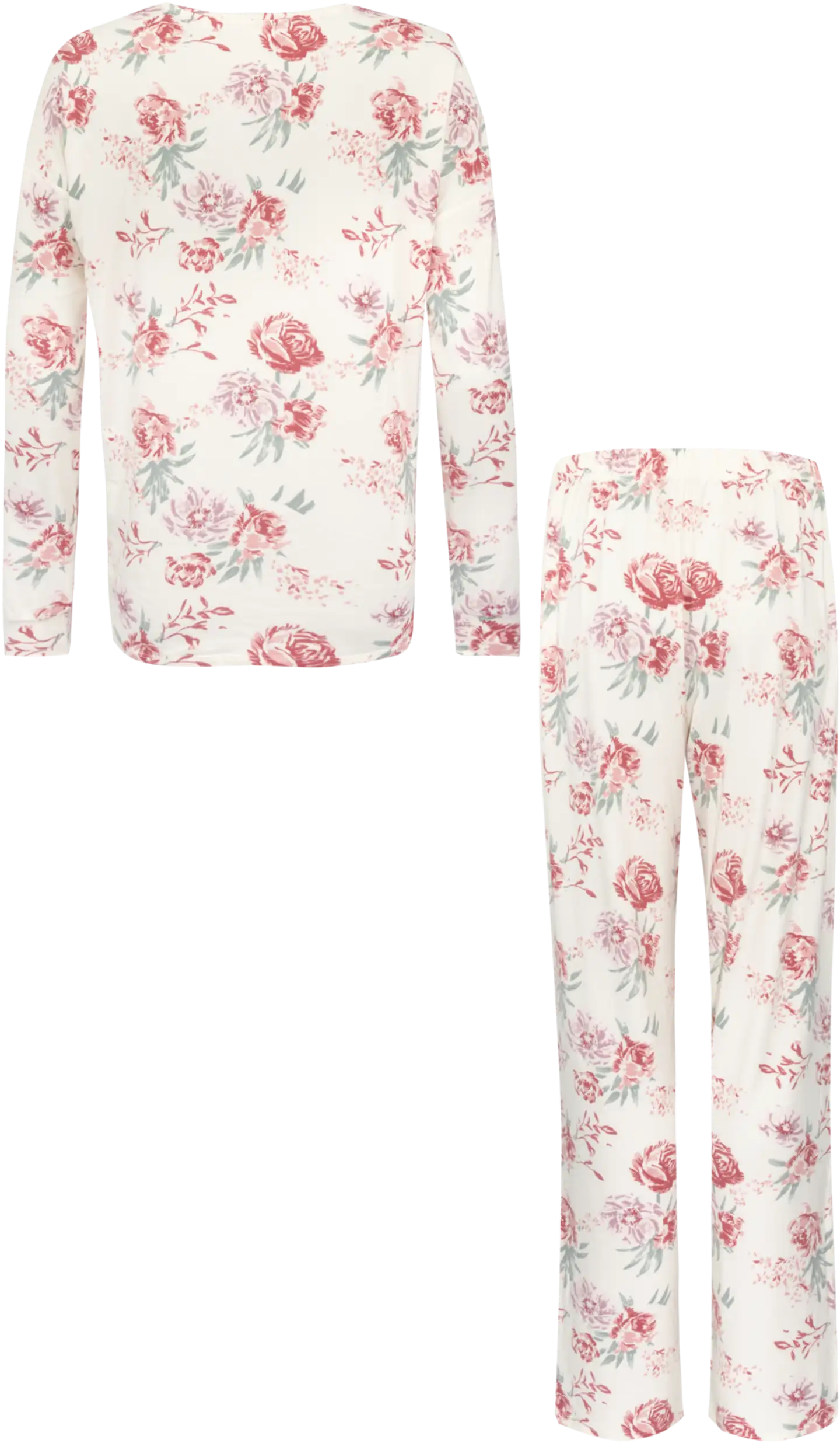 TEX naisten pyjama I997293 - ecru - 2