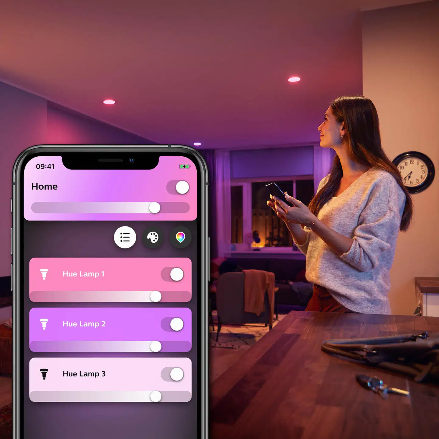 Philips Hue upotettava Centura -kohdevalaisin 4.2W 2000-6500K 1200LM regular musta - 7