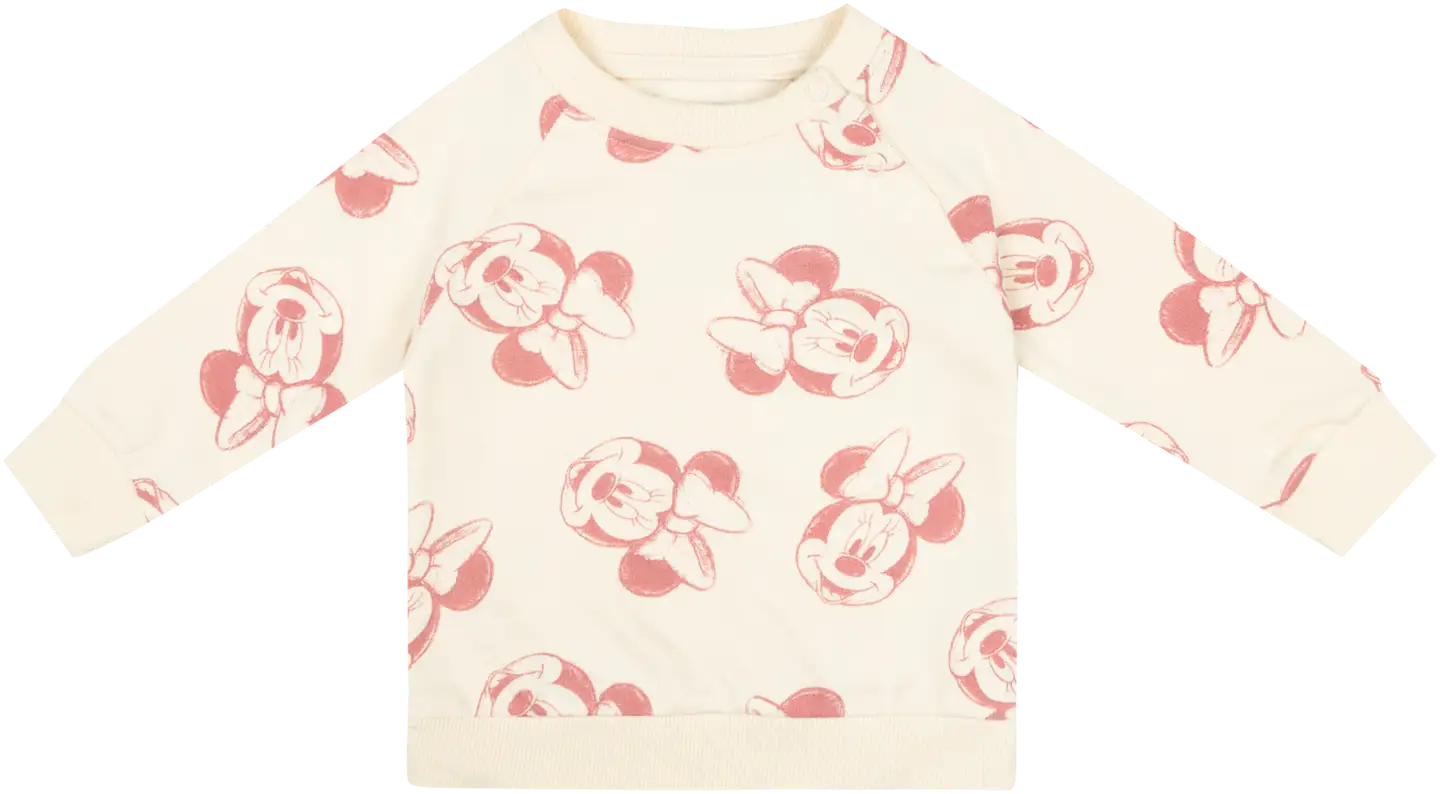 Disney vauvojen collegepusero Minni Hiiri DS20439 - BEIGE - 1