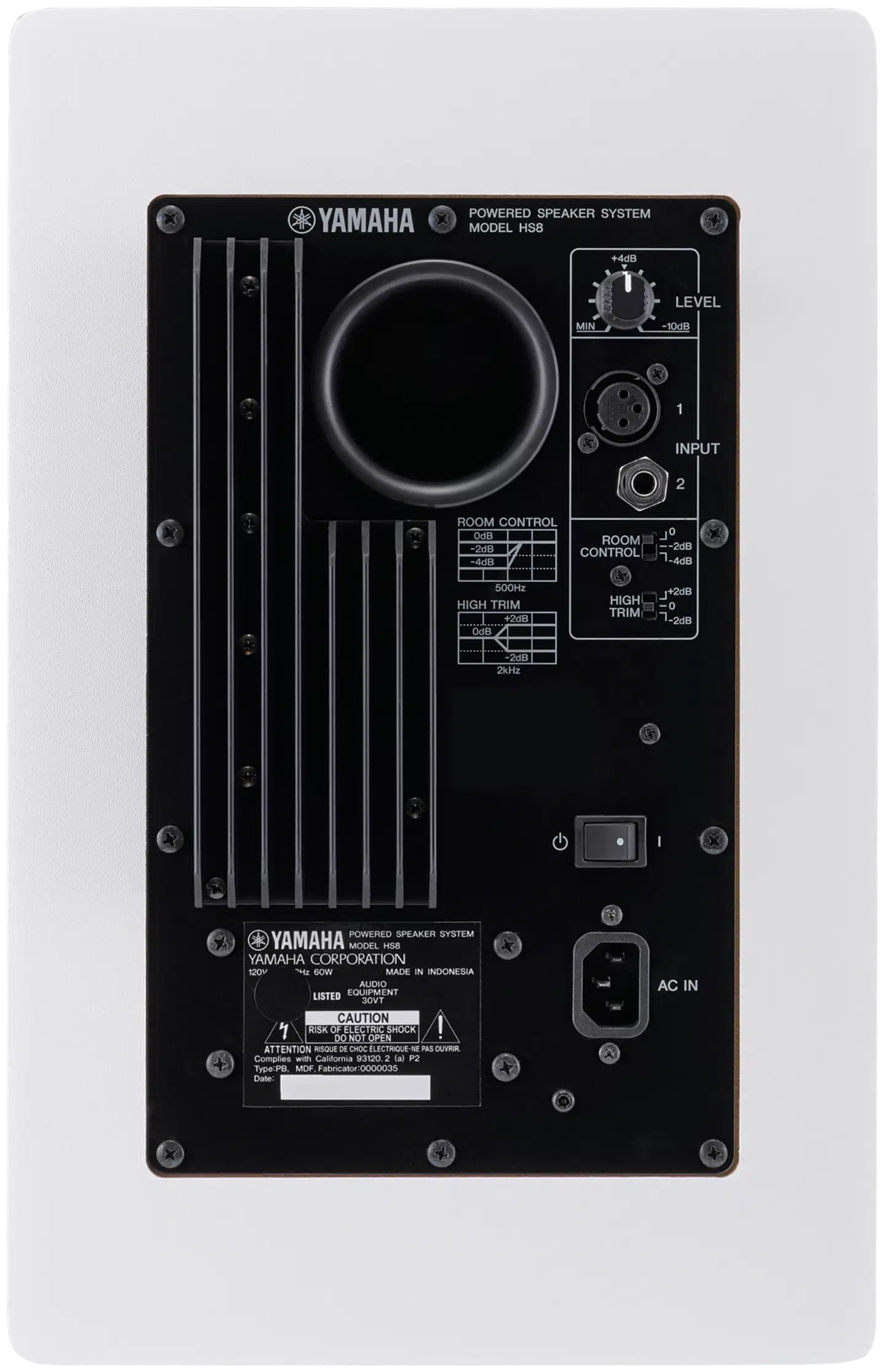 Yamaha Aktiivikaiutin HS8W - 4