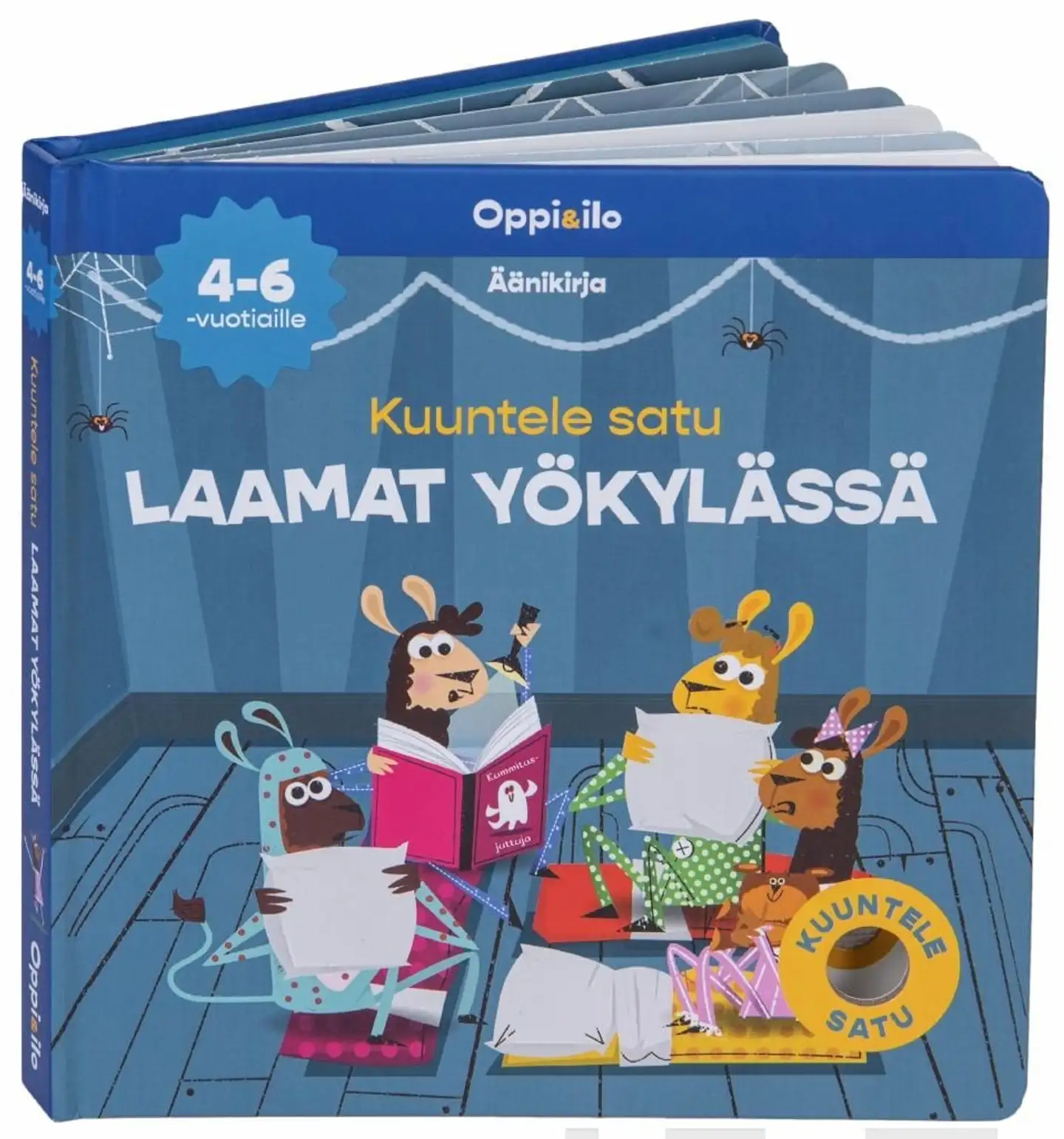 Kuuntele satu Laamat yökylässä -äänikirja 4-6 v - 1