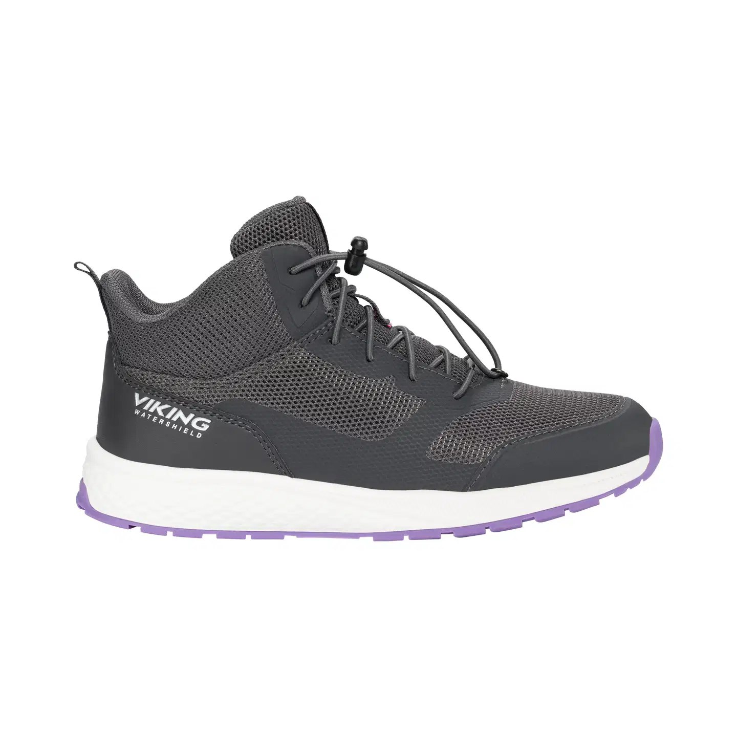 Viking lasten vedenpitävä välikausikenkä Impact Mid - Dark Grey - 1