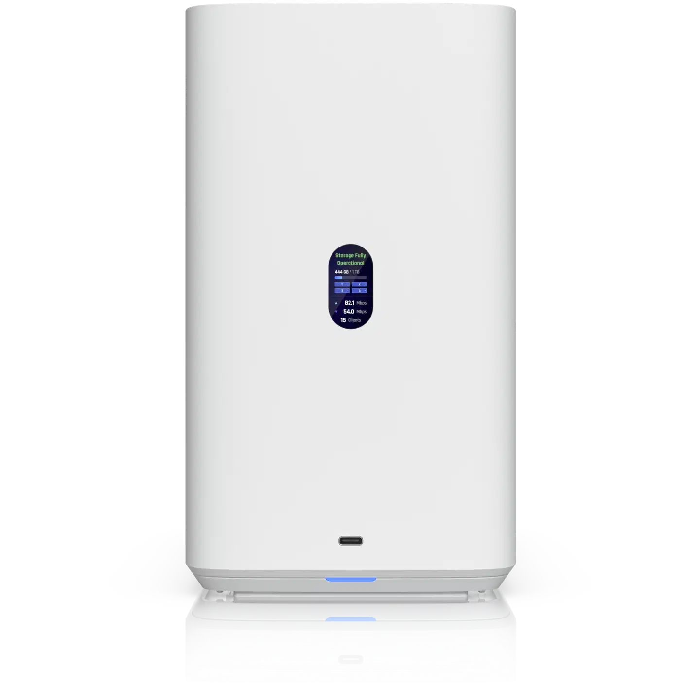 Ubiquiti 4-paikkainen verkkolevyasema 2.5 GbE -liitännällä UNAS-4-W valkoinen - 1