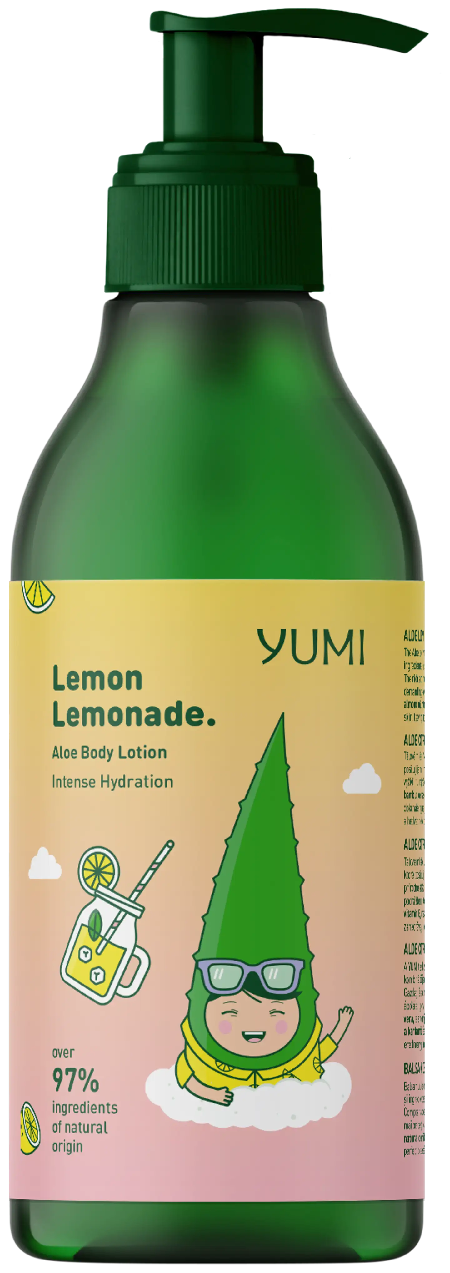 Yumi vartalovoide aloe & sitruunalimonadi 300 ml