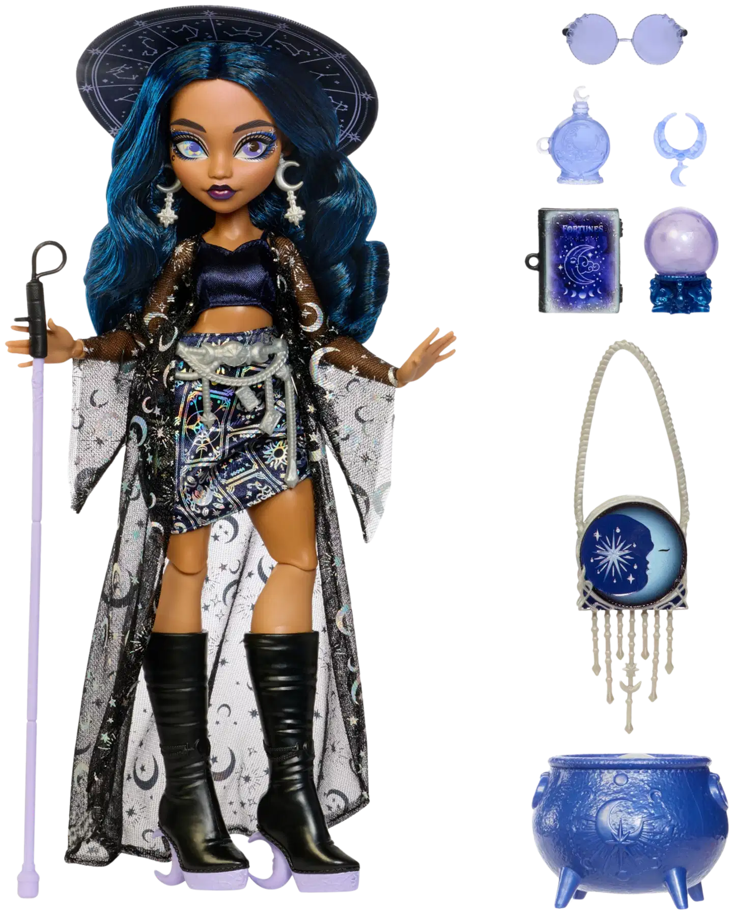 Monster High Moonspell Magic Clairvoyant -nukke - 3