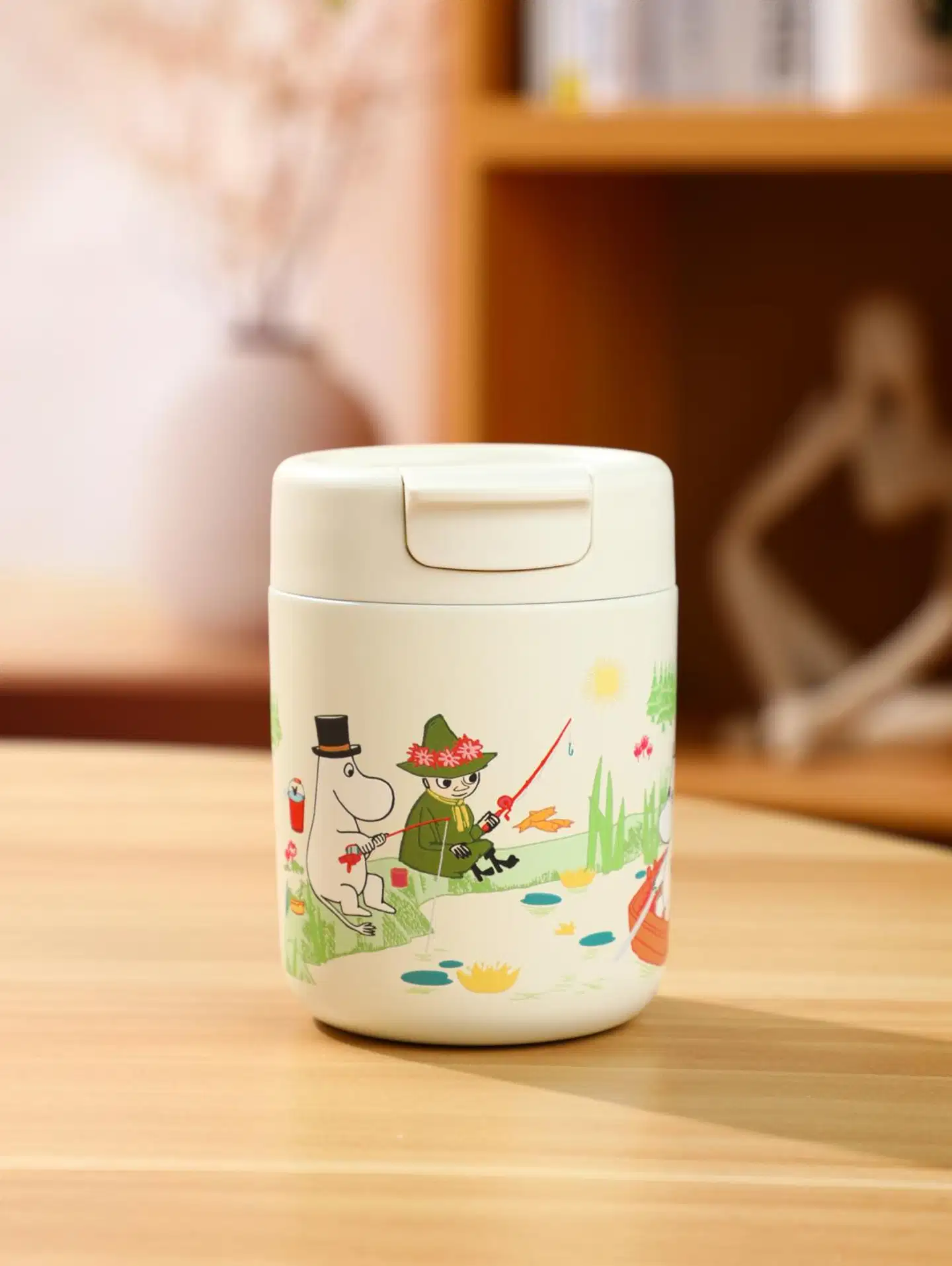 Muumi termosmuki  320 ml lomalla - 8