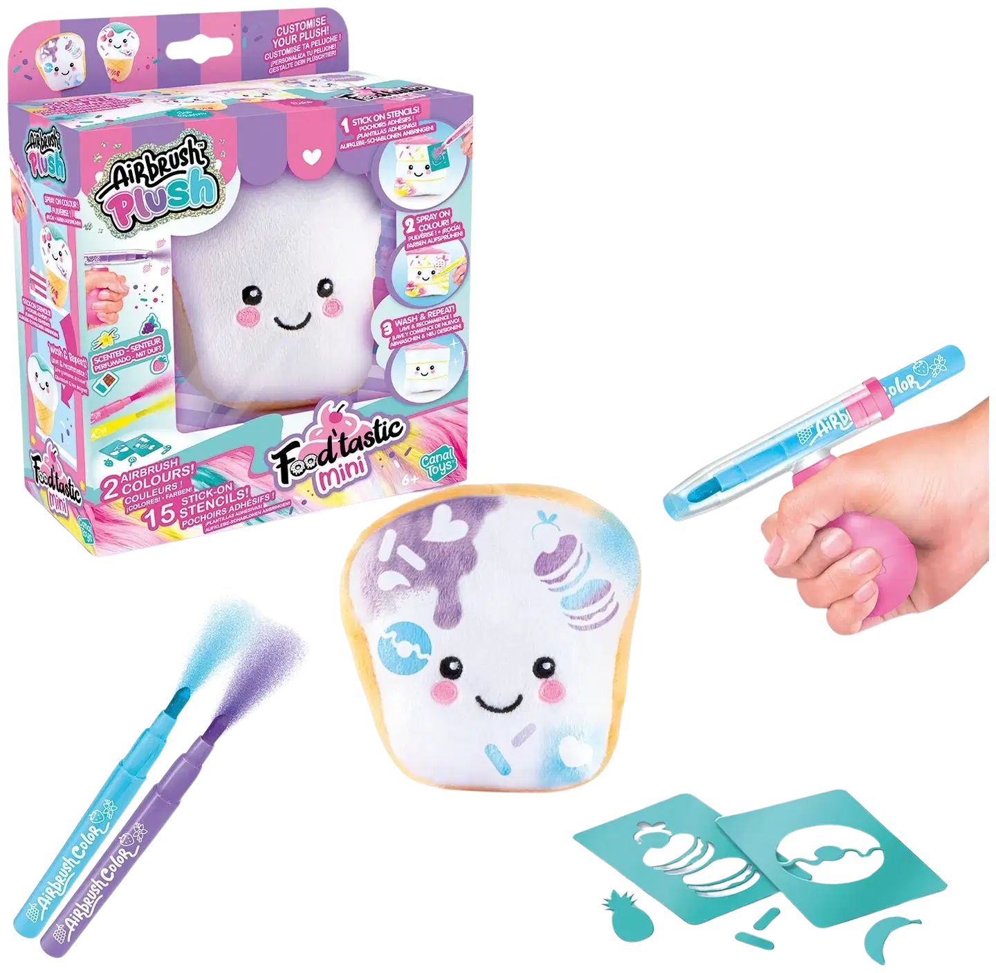 Airbrush Plush Food'tastic Minipehmo - 2