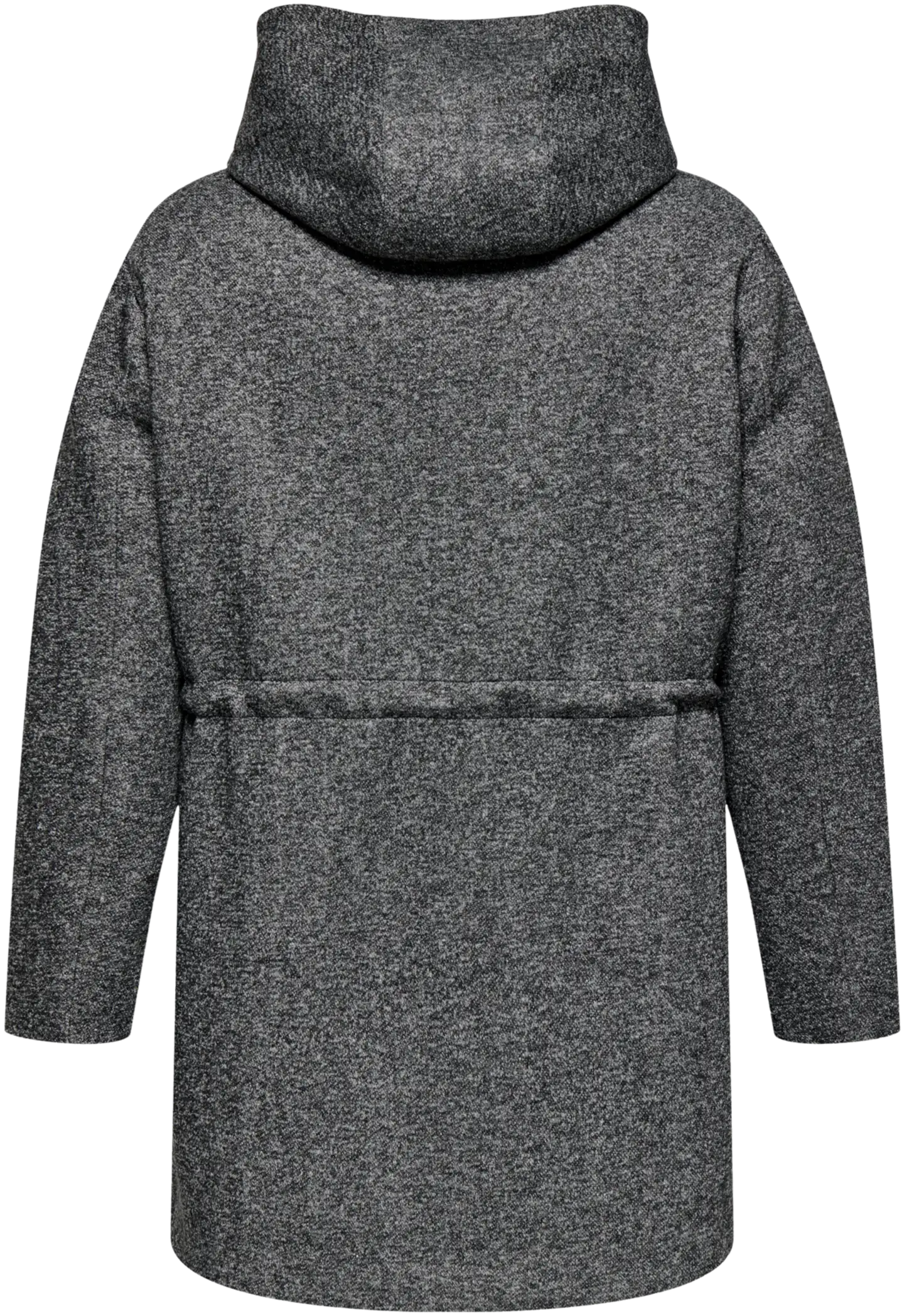 ONLY CARMAKOMA naisten hupullinen takki Carsedona - dark grey melange - 2