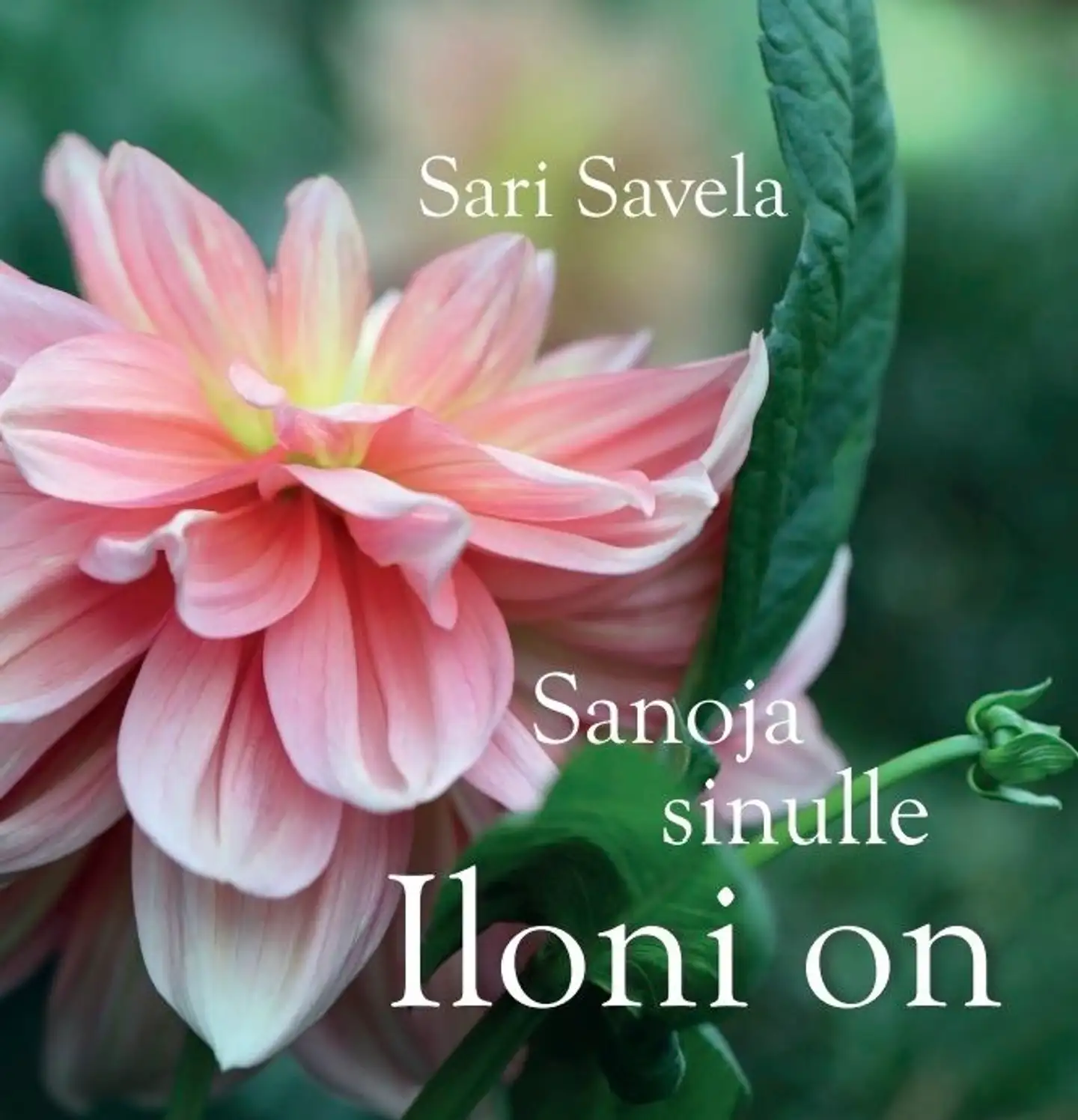 Savela, Sanoja sinulle – Iloni on