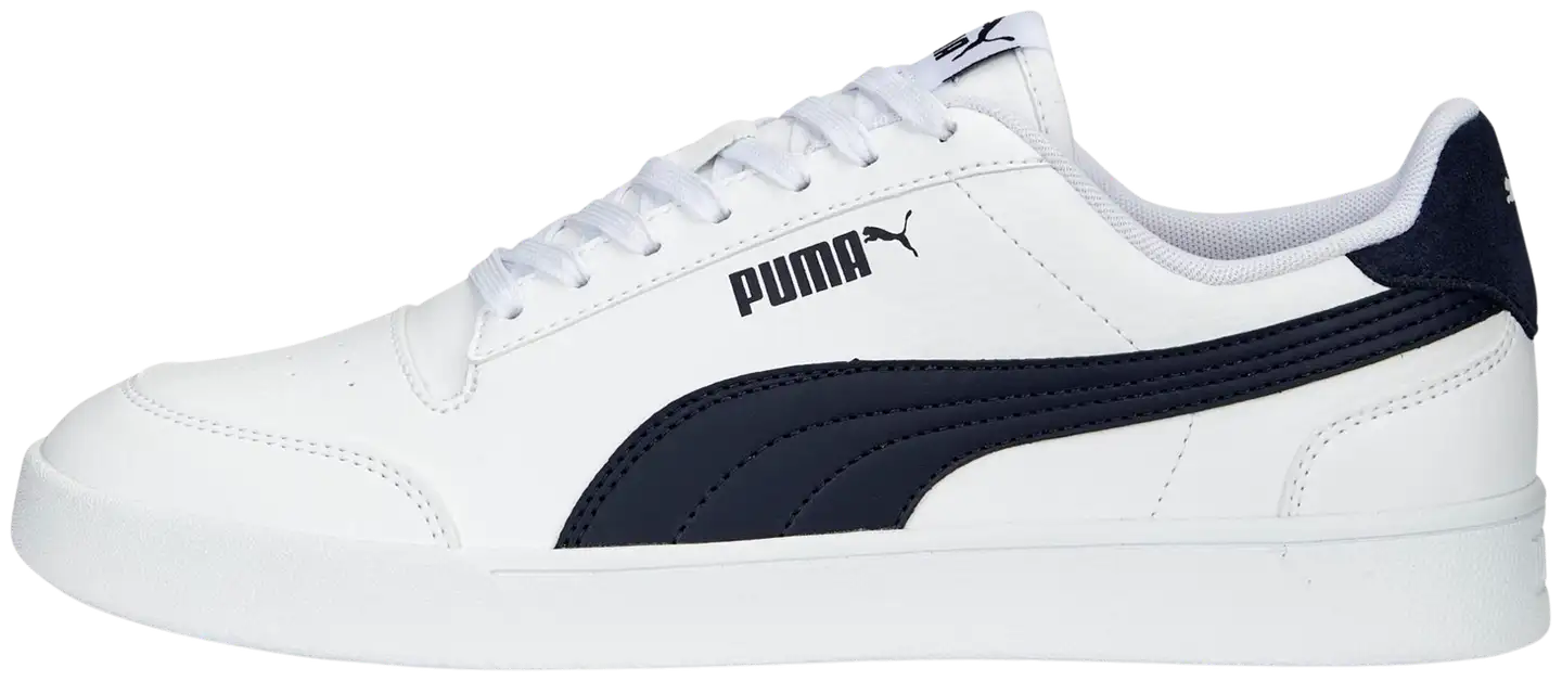 Puma miesten vapaa-ajan jalkine Shuffle White Navy - White Navy - 1