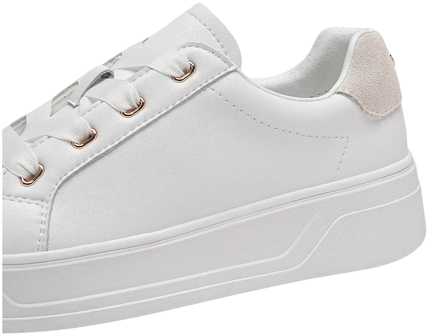 WKLY. naisten nahkatennarit Bogi W345370 - White twocolored - 7